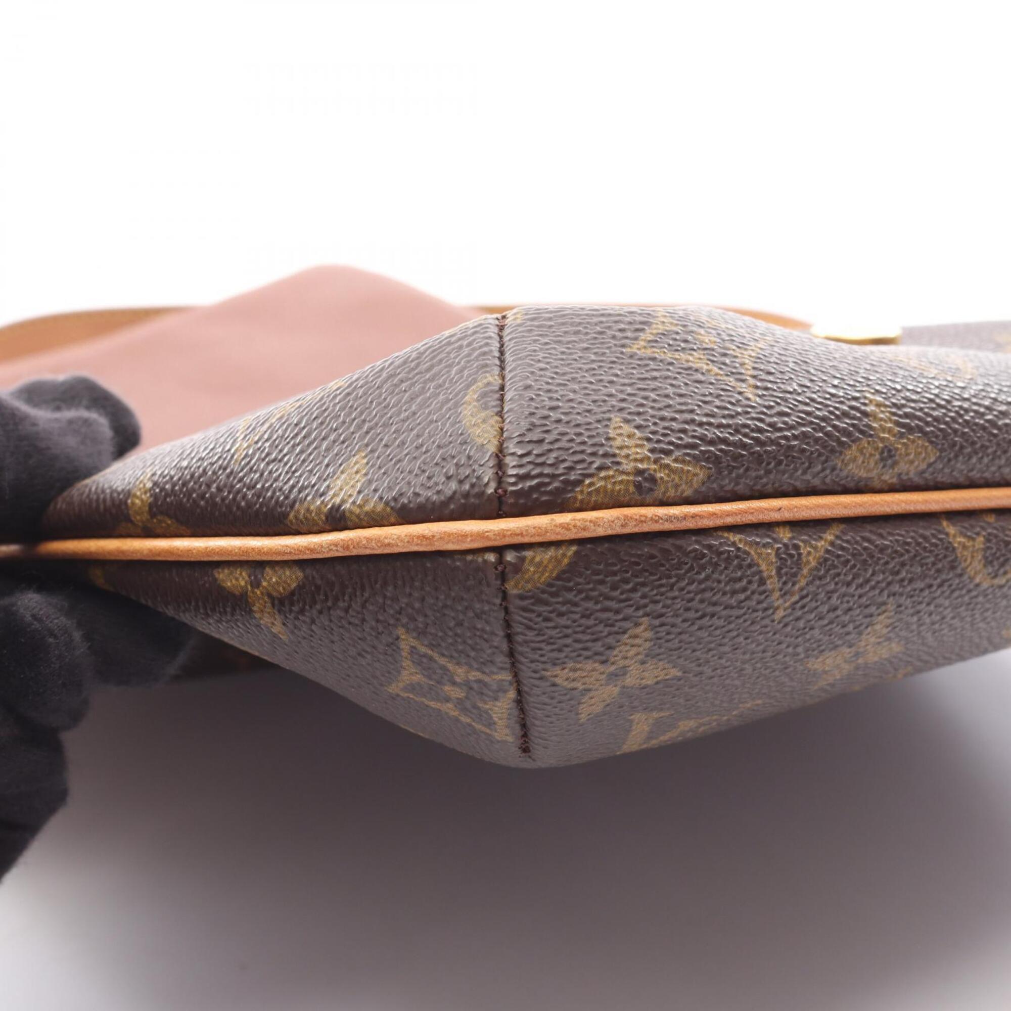 Louis Vuitton Brown Coated Canvas Pvc Leather Handbag Shoulder Bag (Pre-Owned)
