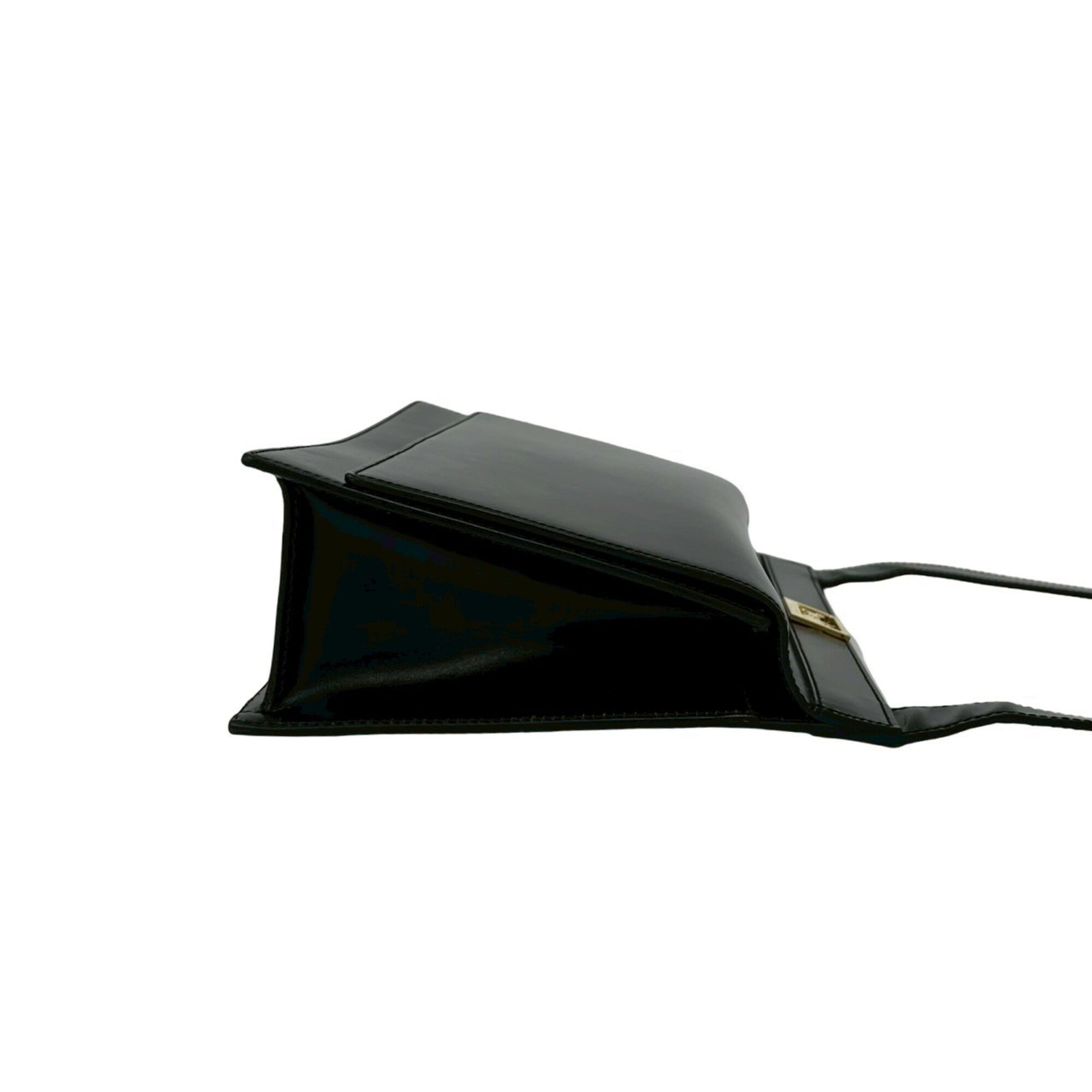 Celine Black Leather Shoulder Bag (Pre-Owned)