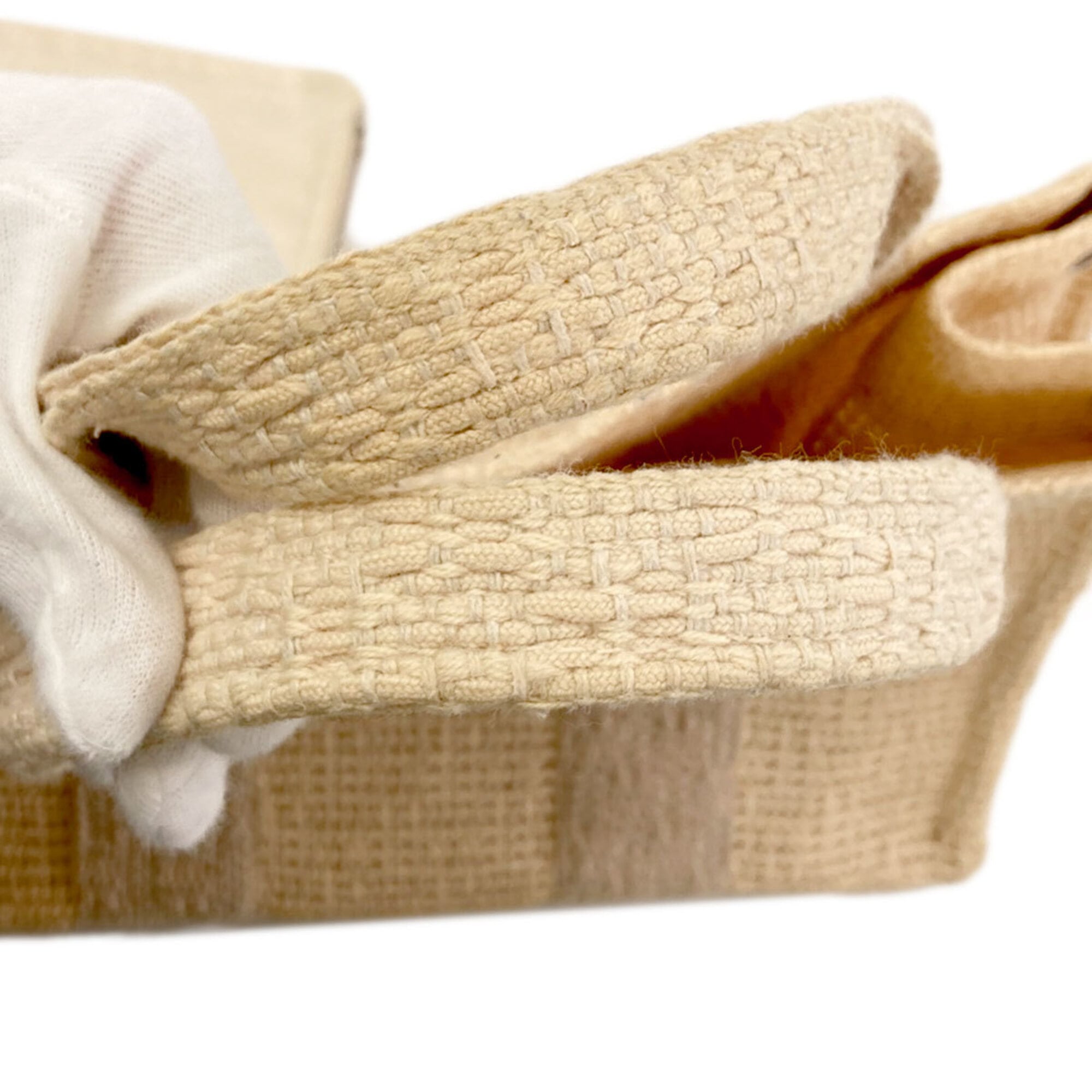 Hermes Beige Straw Tote Bag (Pre-Owned)