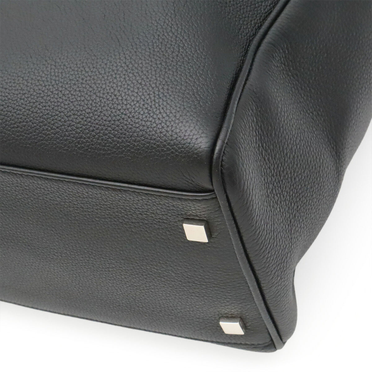 Yves Saint Laurent Black Leather Tote Bag (Pre-Owned)