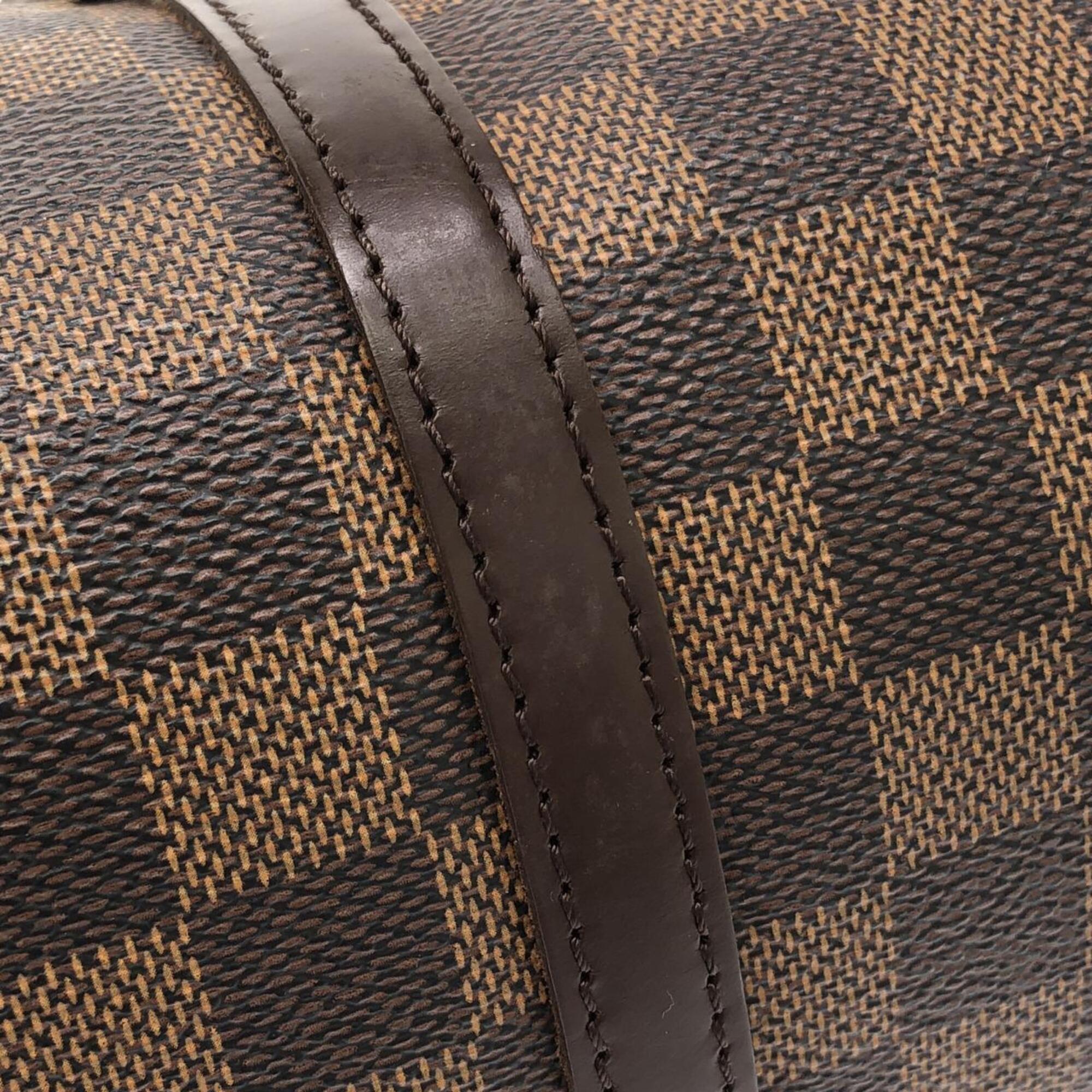 Louis Vuitton Brown Coated Canvas Handbag (Pre-Owned)