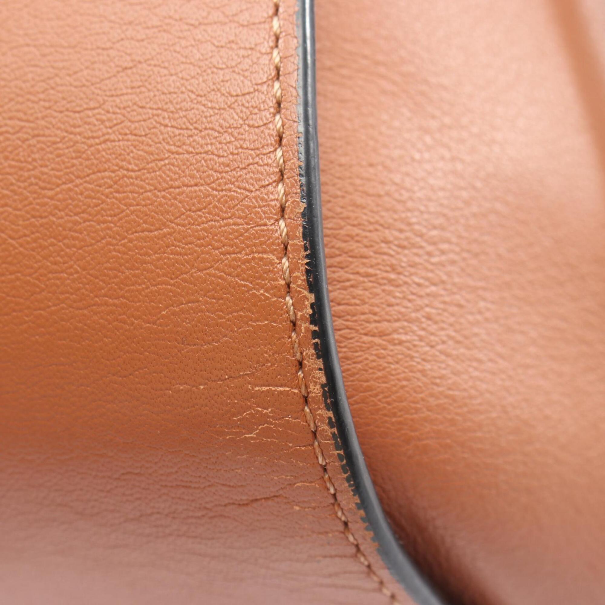 Loewe Brown Leather Handbag (Pre-Owned)