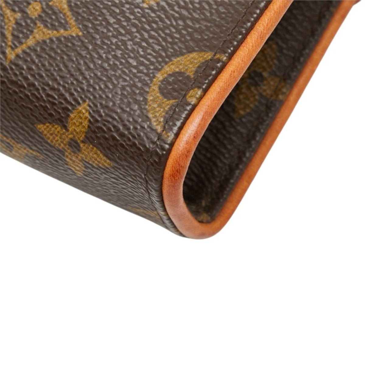 Louis Vuitton Brown Pvc Leather Fanny Pack Shoulder Bag (Pre-Owned)