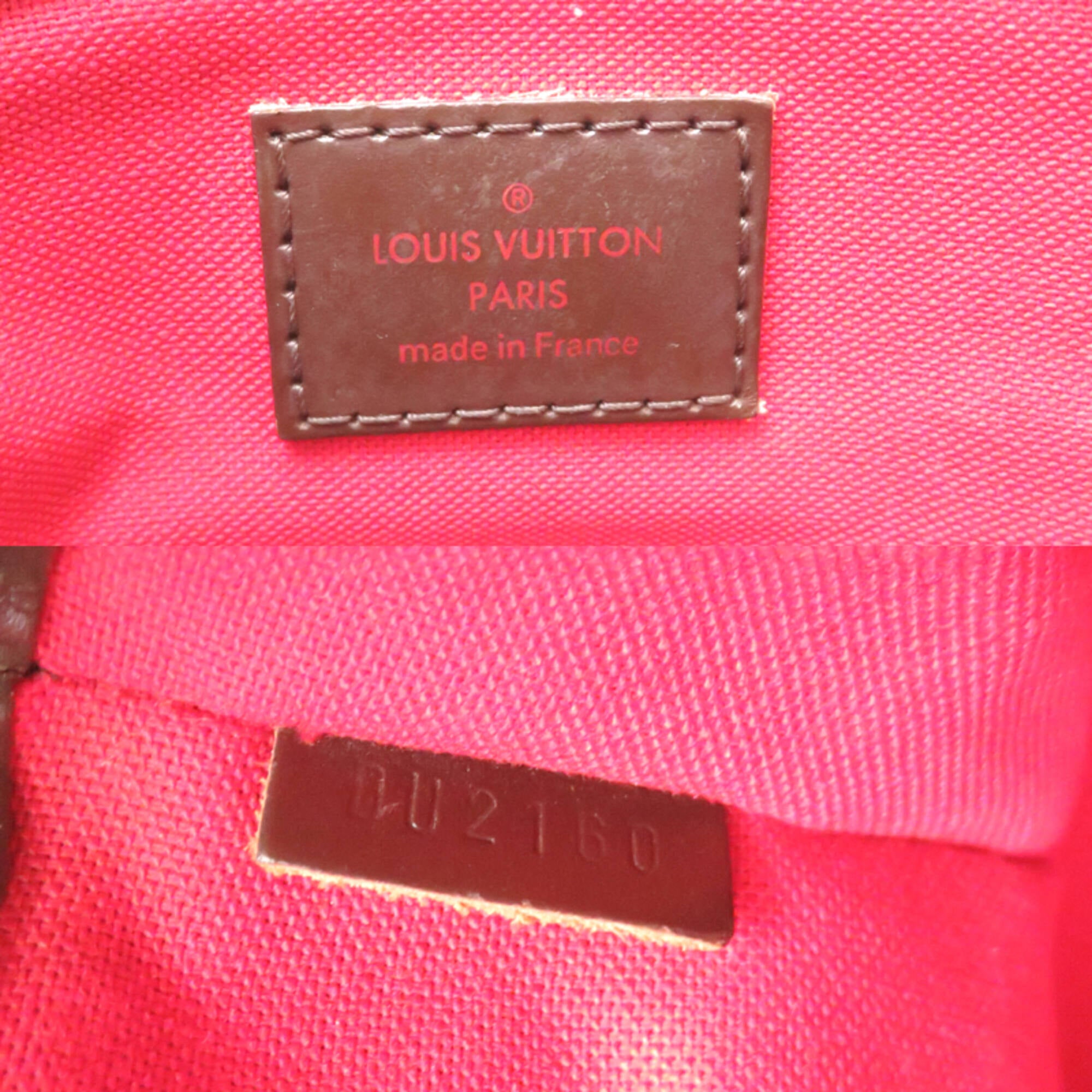Louis Vuitton Brown Damier Canvas Handbag (Pre-Owned)