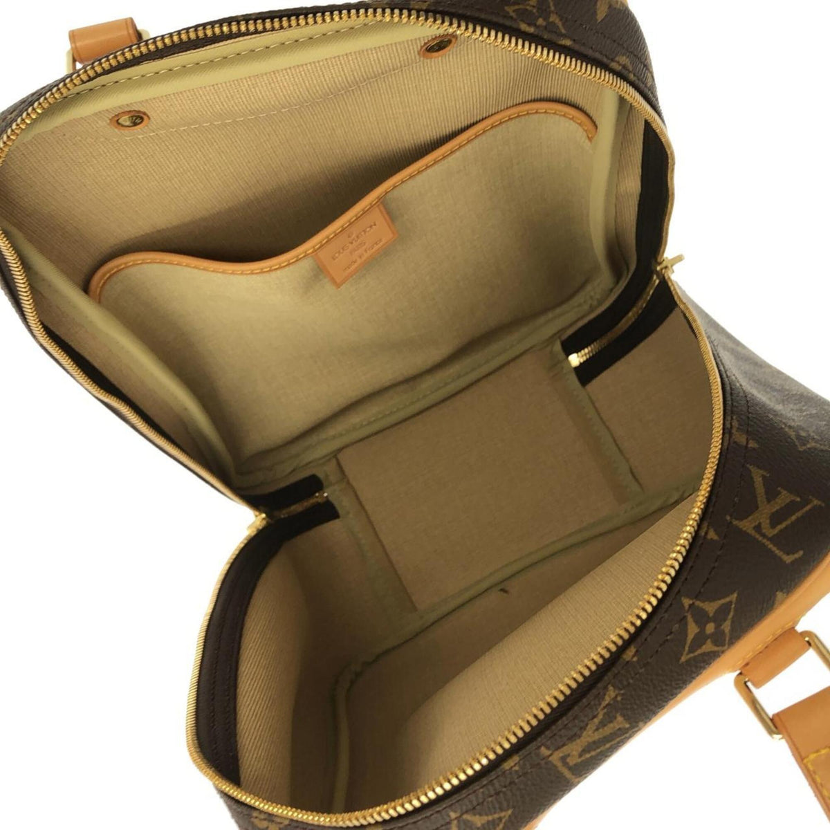 Louis Vuitton Brown Coated Canvas Handbag (Pre-Owned)