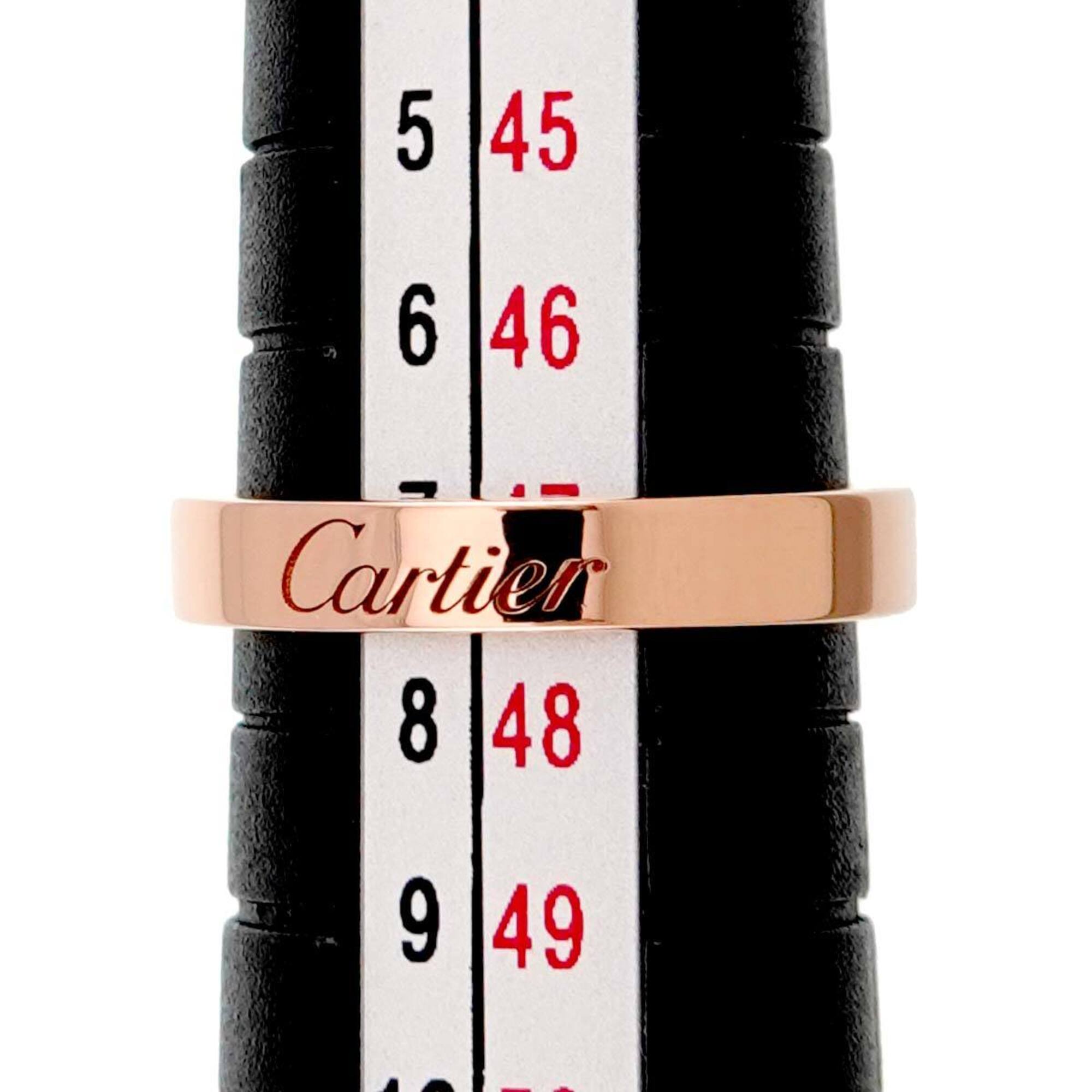 Cartier Pink Gold (18K) Band Ring (Pre-Owned)