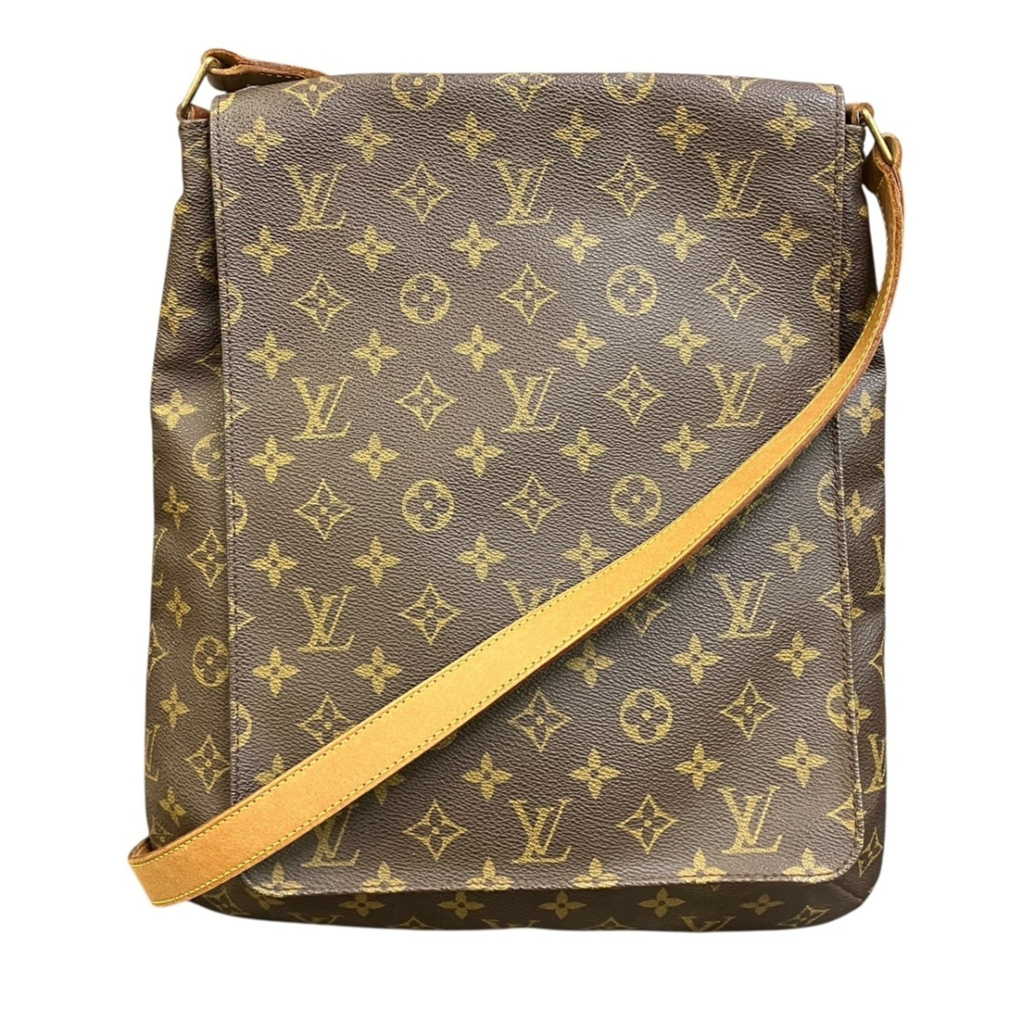 Louis Vuitton Brown Monogram Shoulder Bag (Pre-Owned)
