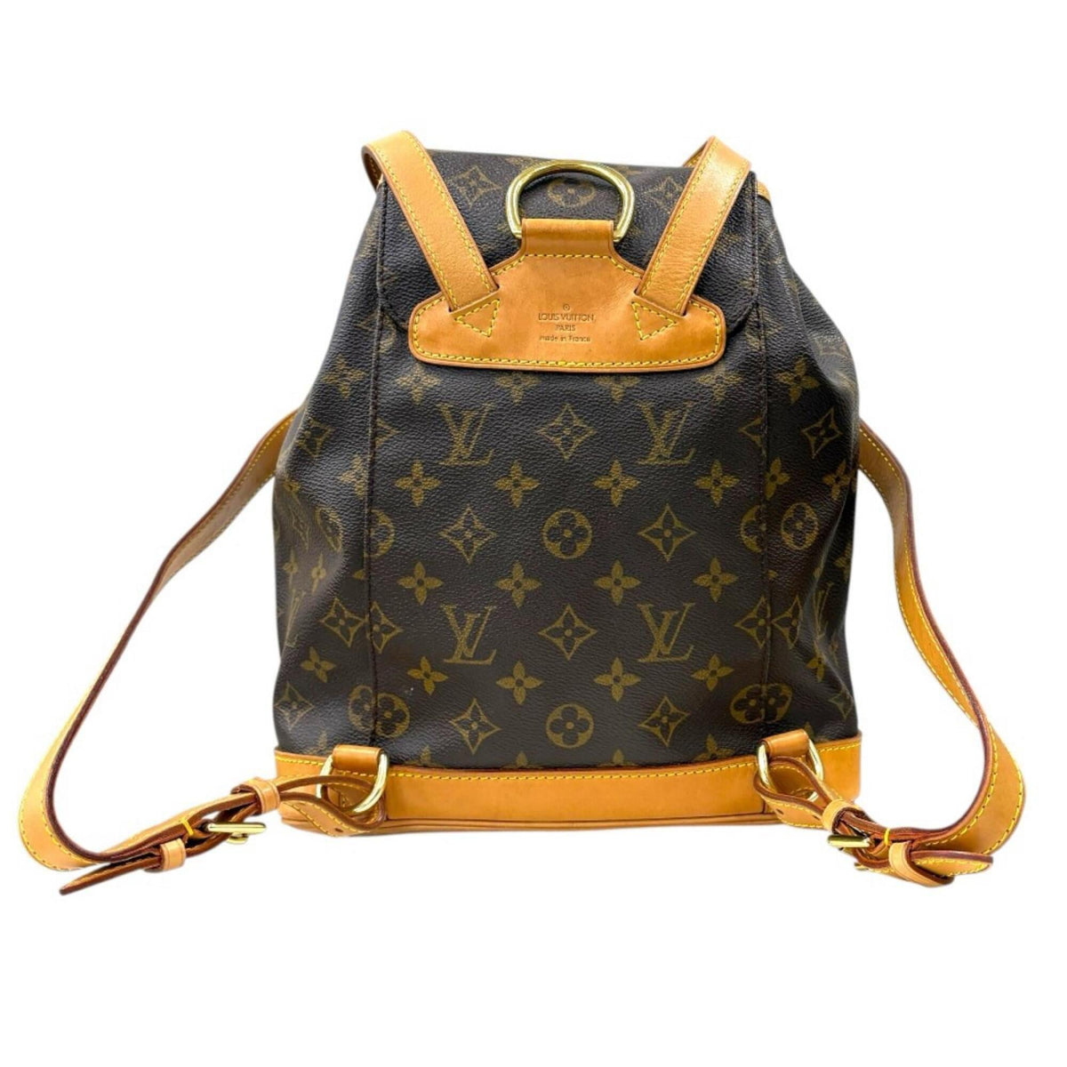 Louis Vuitton Brown Monogram Canvas Backpack (Pre-Owned)