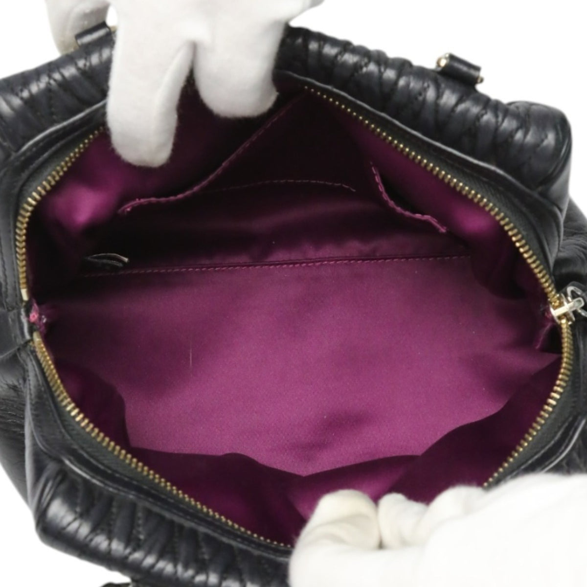 Coach Black Leather Handbag (Pre-Owned)