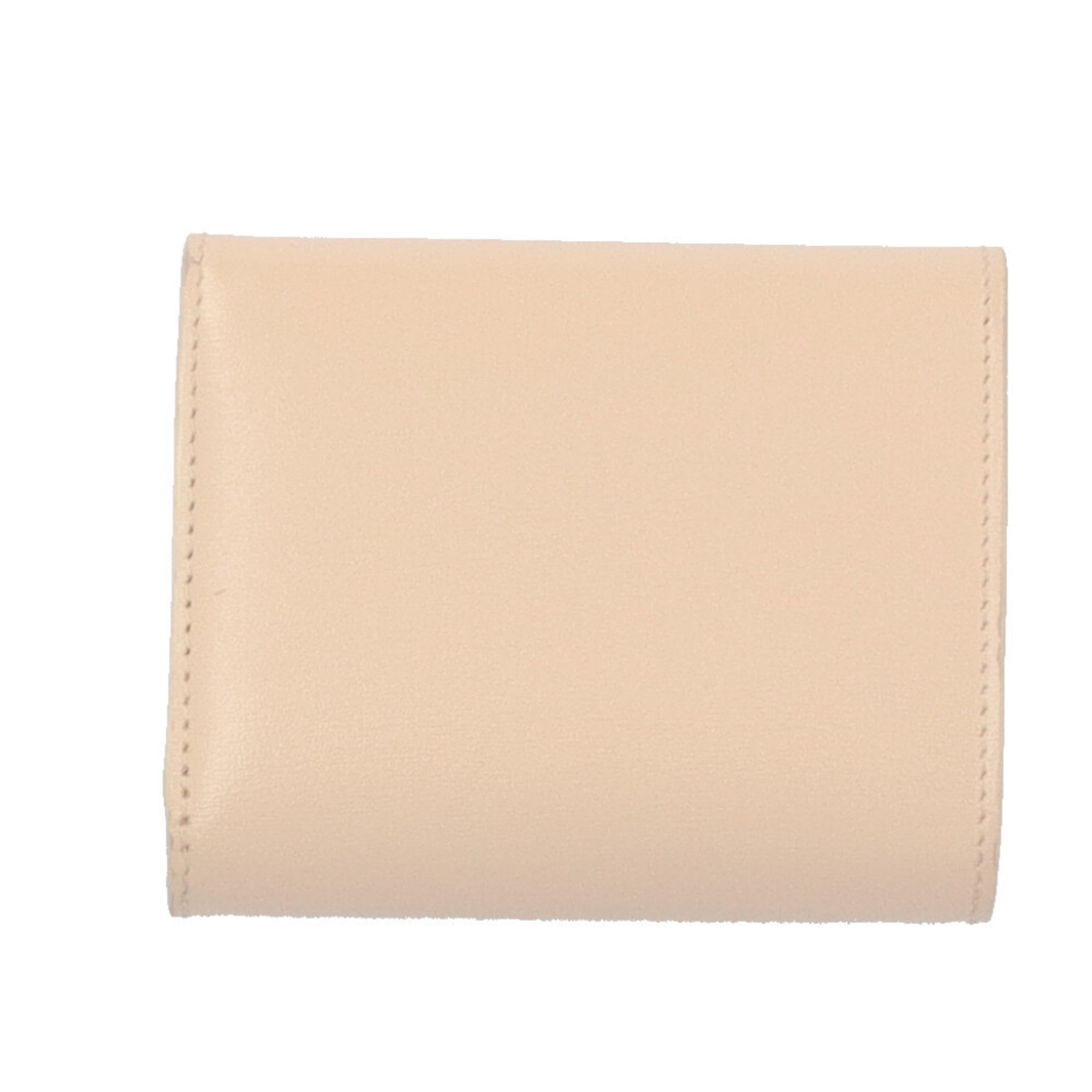 Celine Beige Leather Wallet (Tri-Fold) (Pre-Owned)