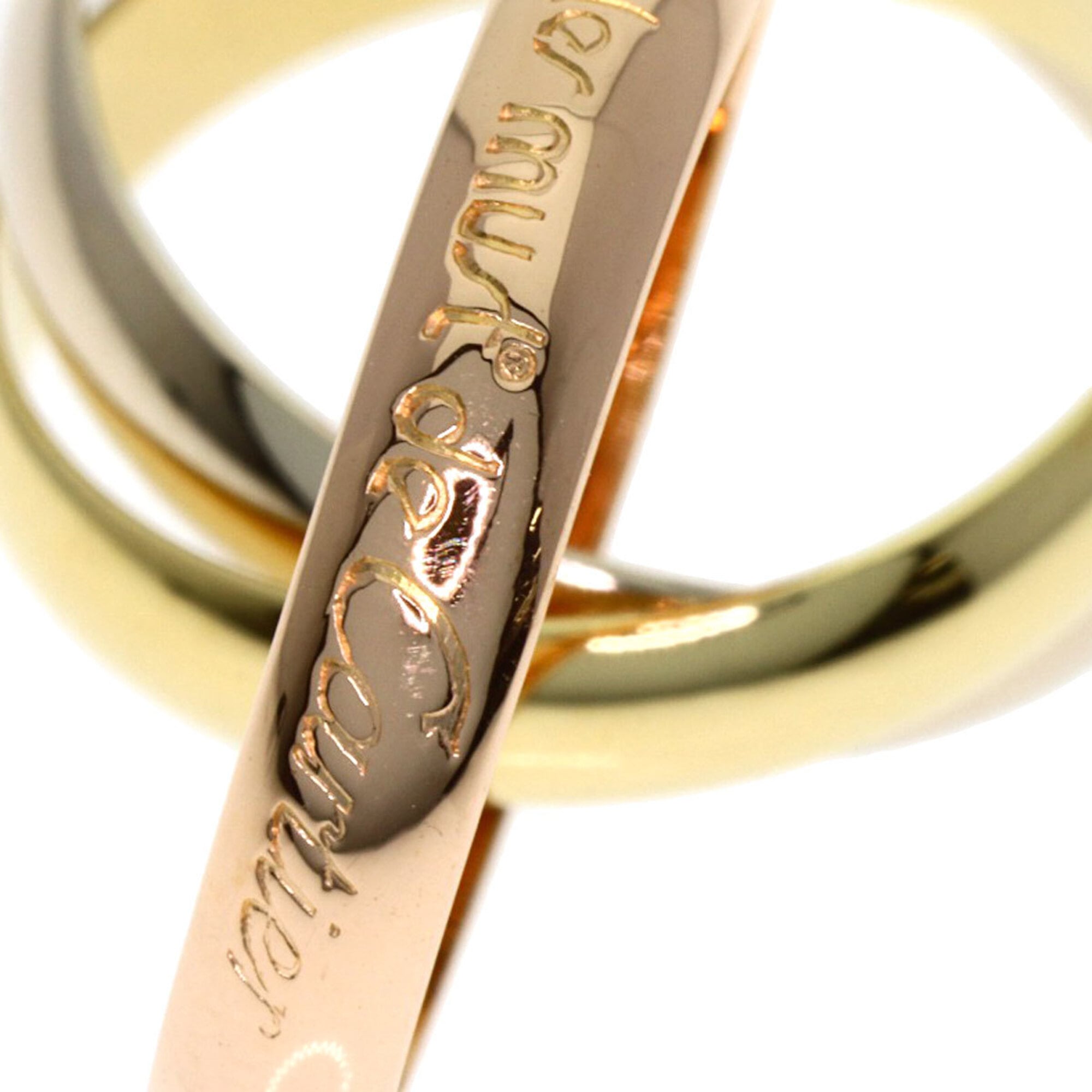 Cartier Yellow Gold (18K) Pink Gold (18K) White Gold (18K) Band Ring (Pre-Owned)