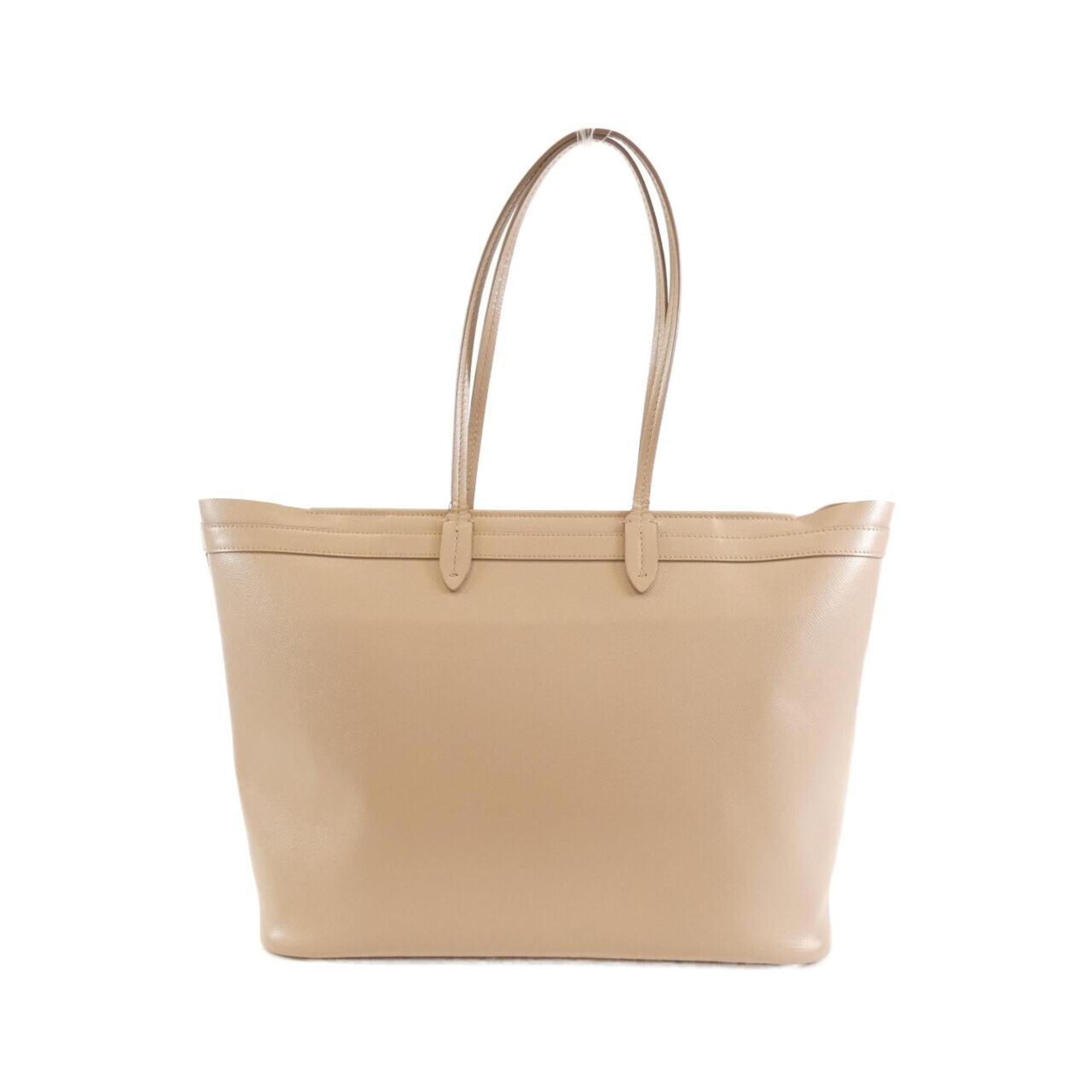 Salvatore Ferragamo Beige Leather Handbag (Pre-Owned)