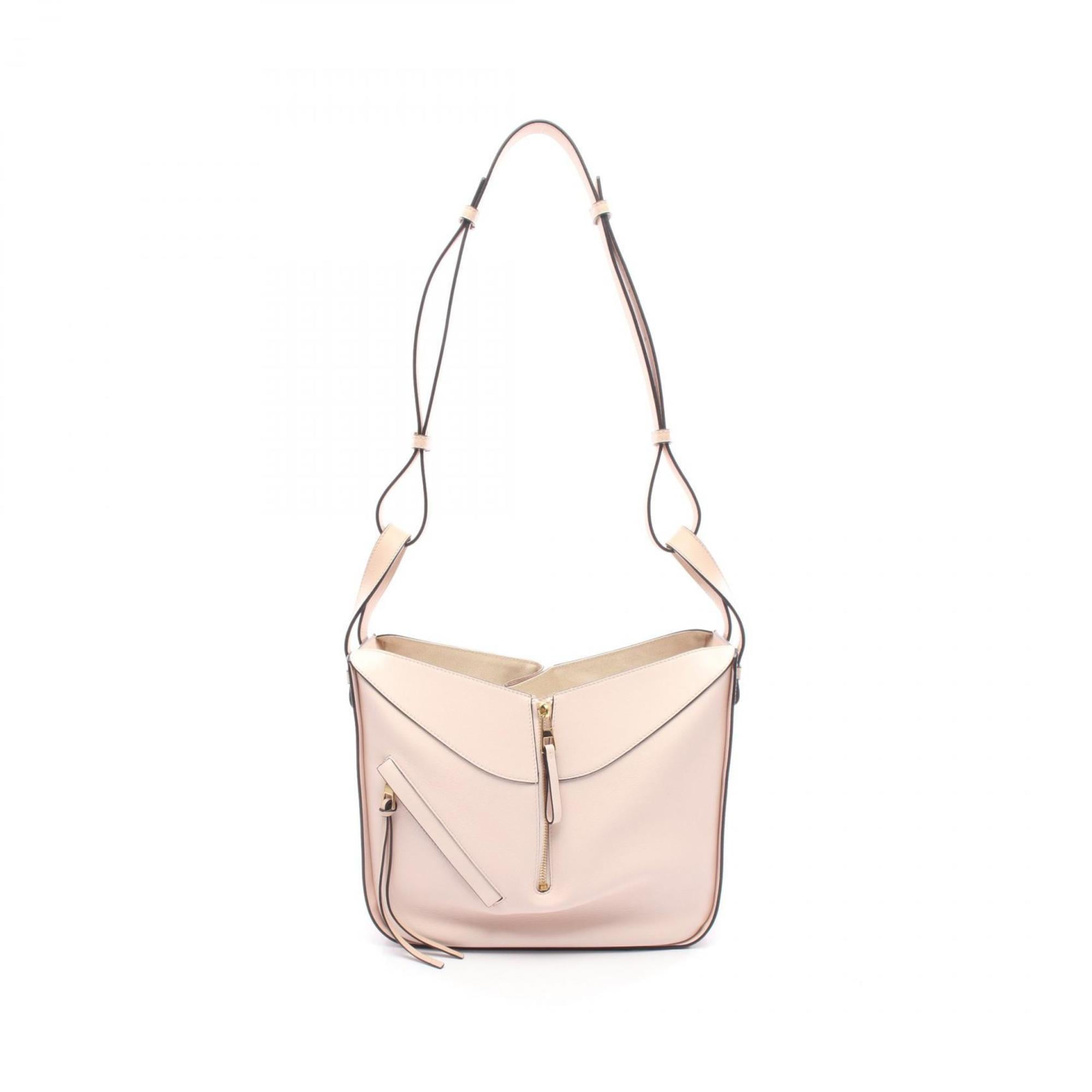 Loewe Pink Leather Handbag (Pre-Owned)