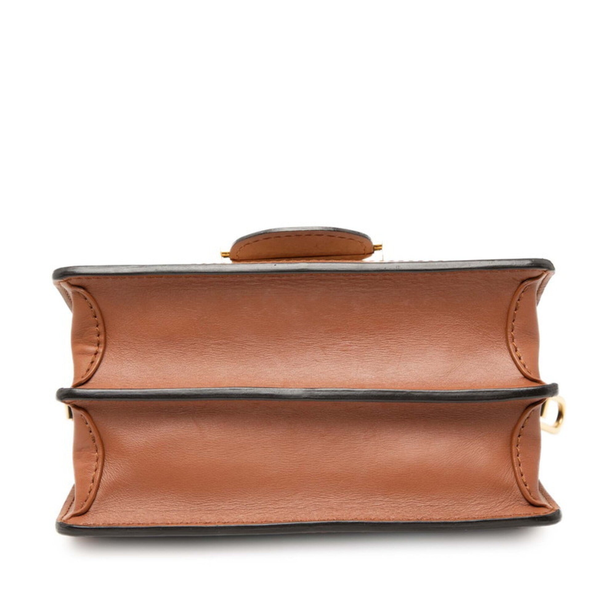 Louis Vuitton Brown Multi-Color Leather Shoulder Bag (Pre-Owned)
