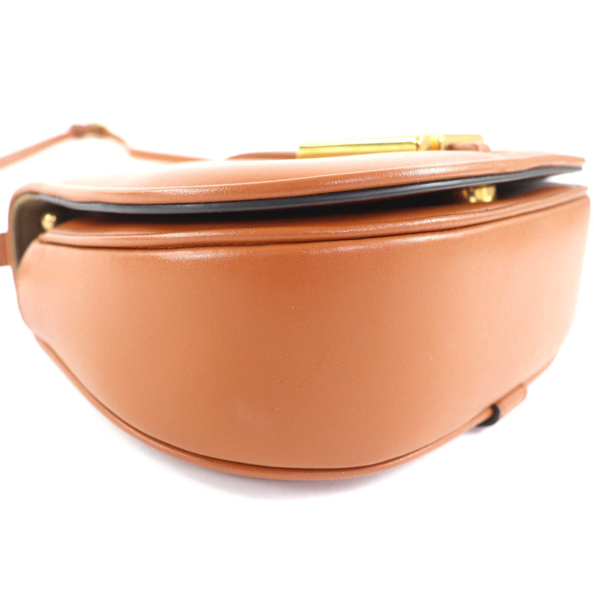 Fendi Brown Leather Shoulder Bag (Pre-Owned)