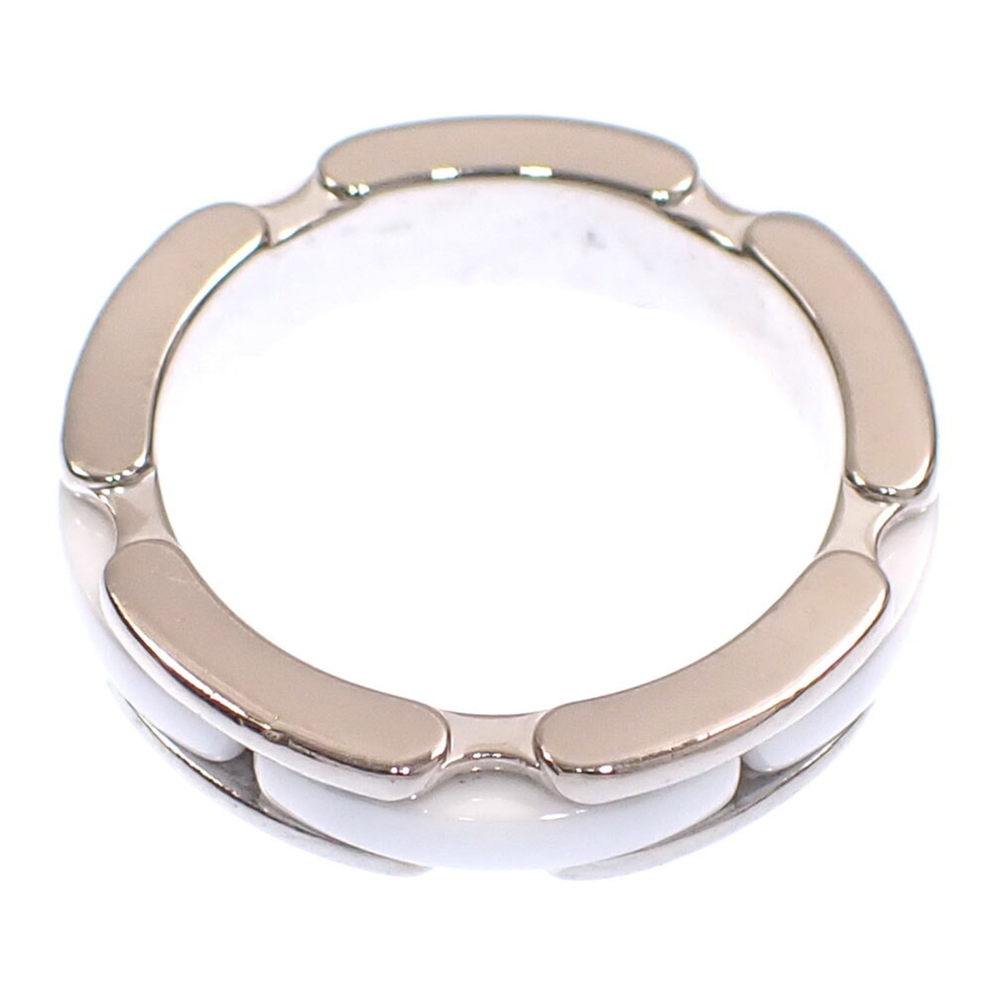 Chanel White Gold (18K) Band Ring (Pre-Owned)