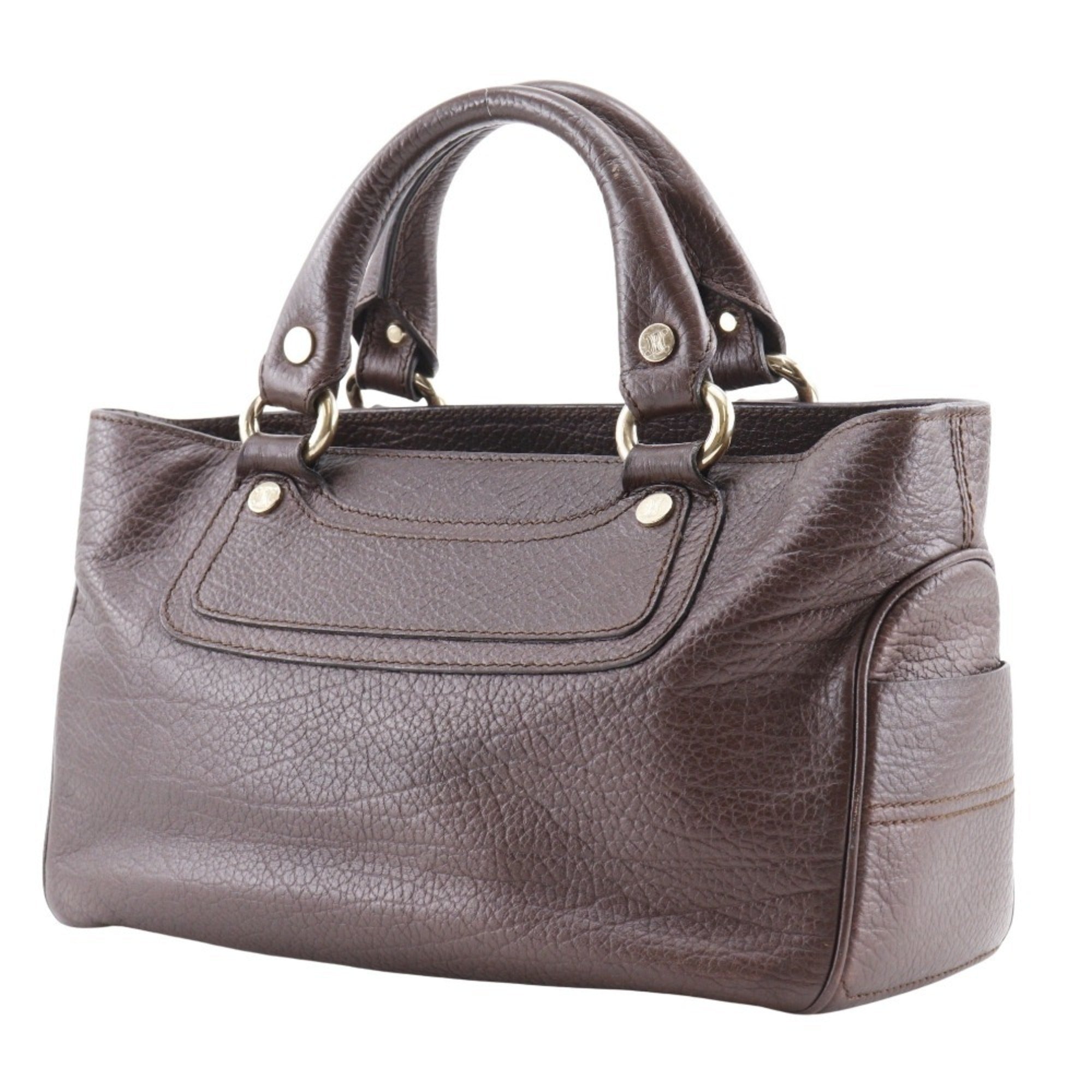 Celine Brown Leather Handbag (Pre-Owned)