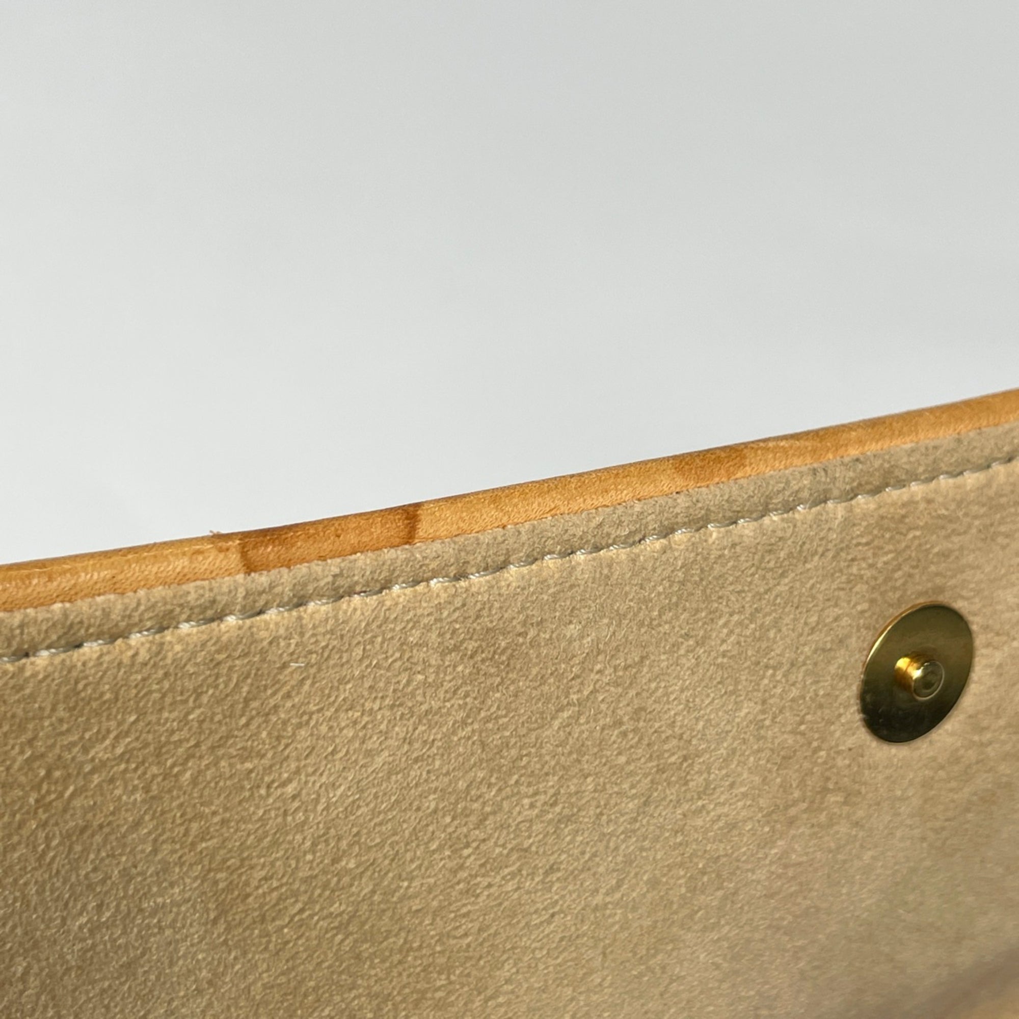 Louis Vuitton Brown Monogram Clutch Bag Pochette Shoulder Bag (Pre-Owned)