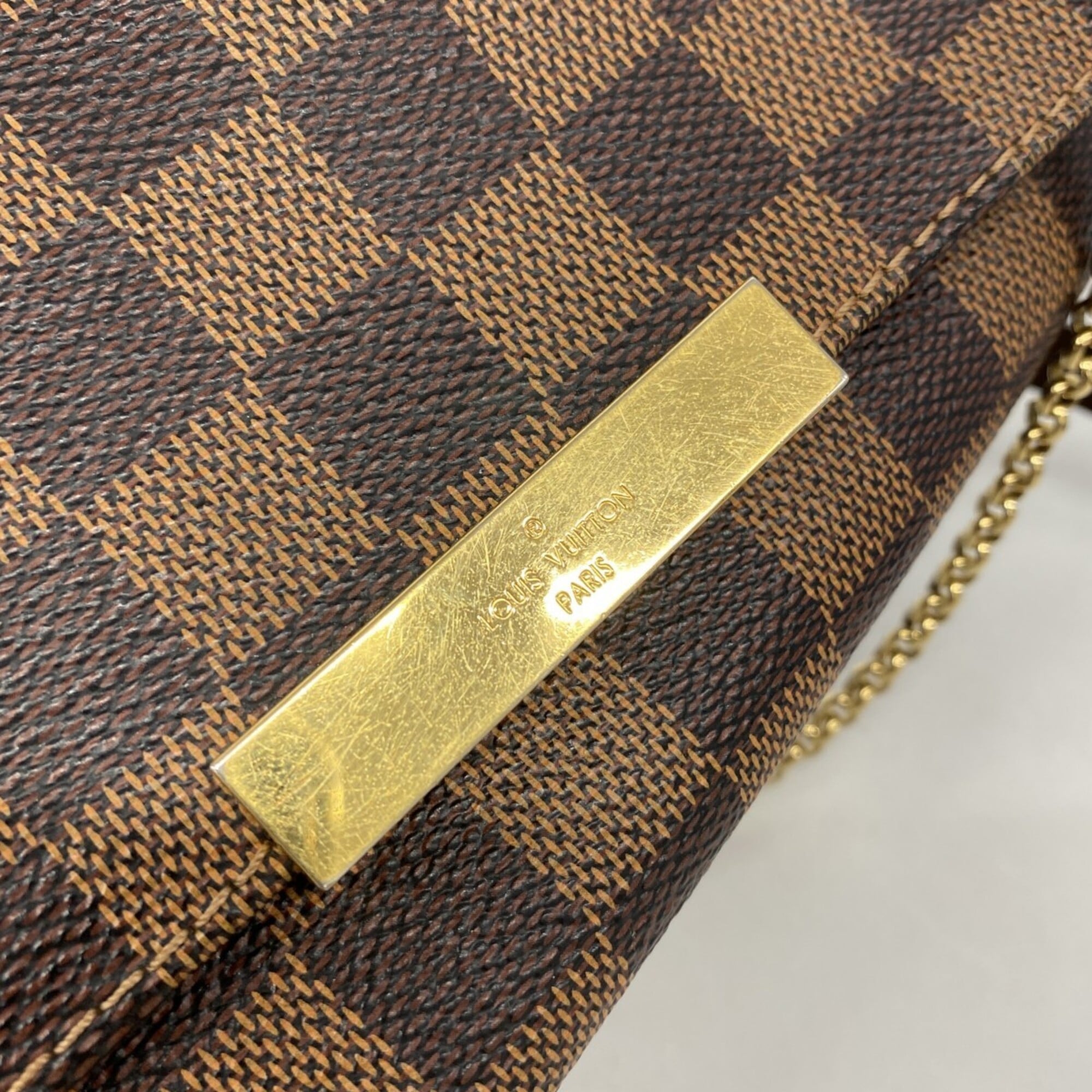 Louis Vuitton Ebene Handbag (Pre-Owned)