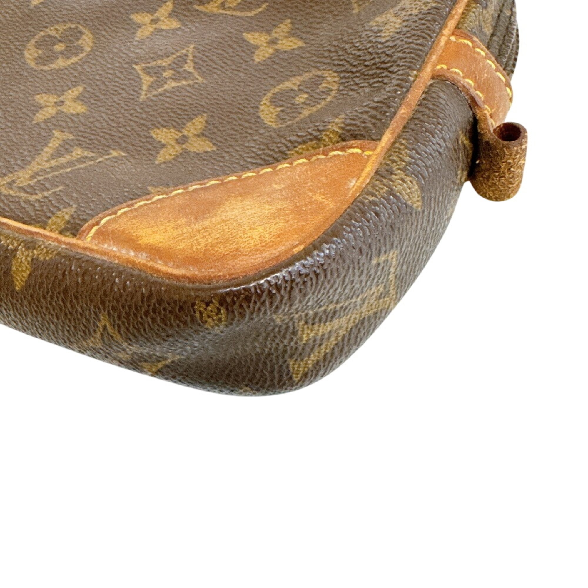 Louis Vuitton Brown Leather Clutch Bag Pouch (Pre-Owned)
