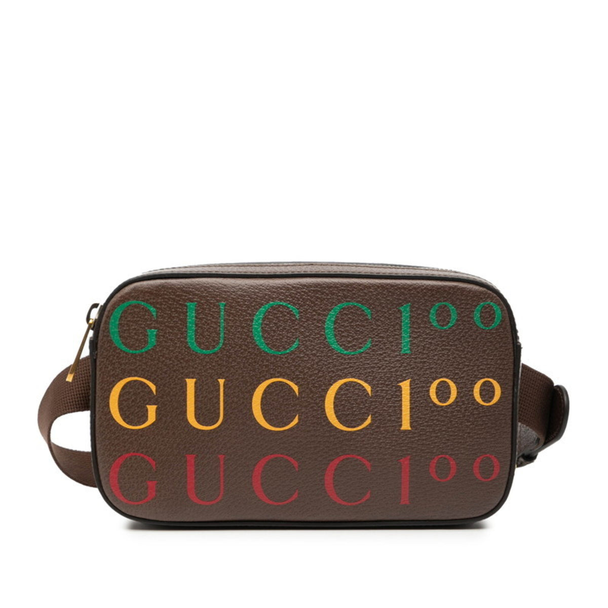 Gucci Brown Leather Fanny Pack (Pre-Owned)