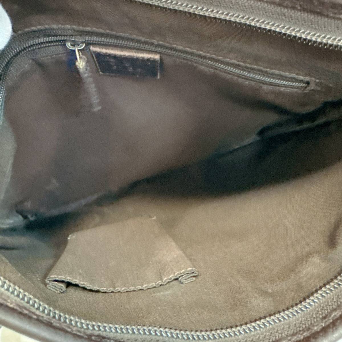 Gucci Gg Canvas Brown Pvc Shoulder Bag (Pre-Owned)