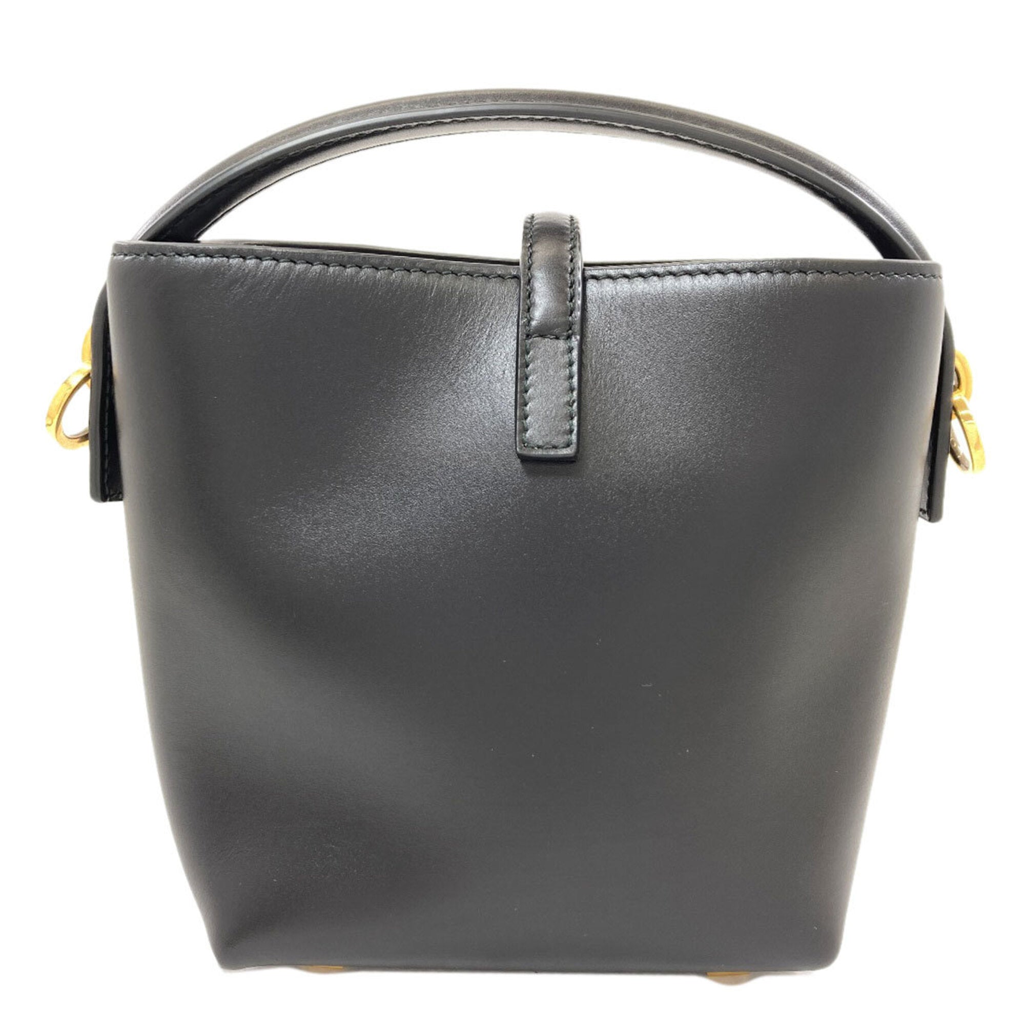 Saint Laurent Black Leather Handbag (Pre-Owned)