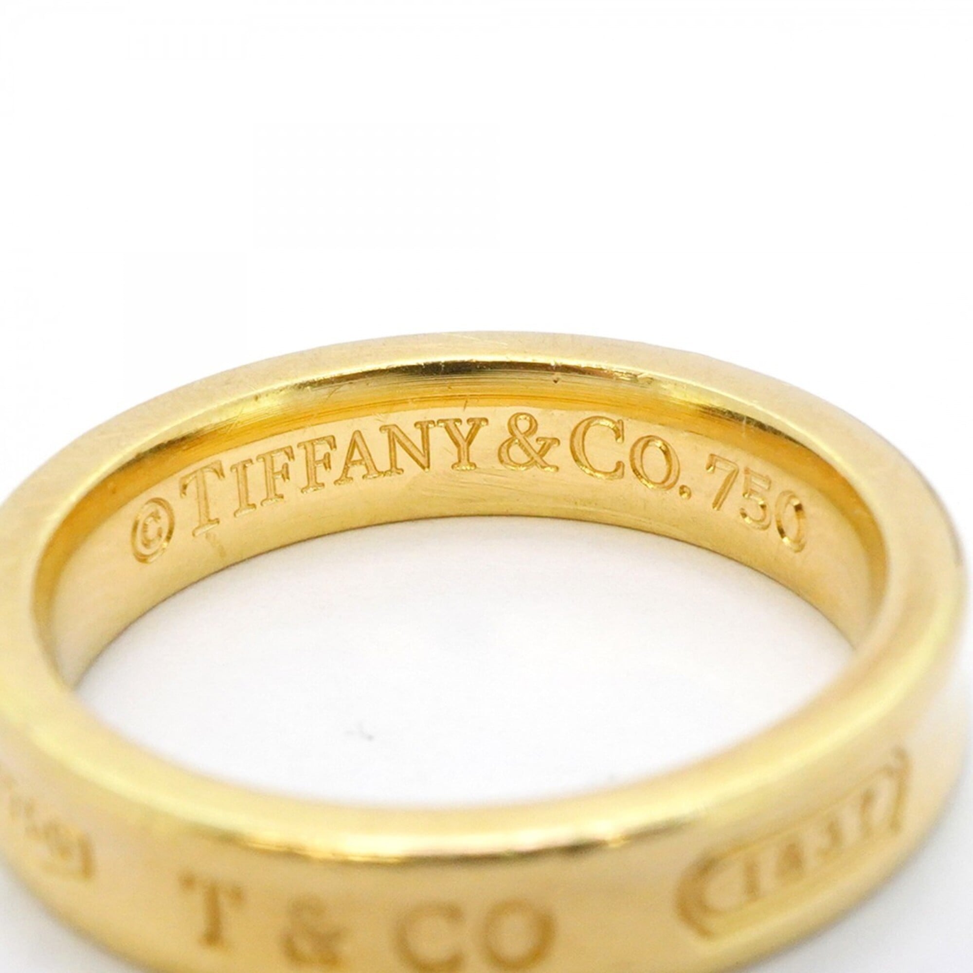 Tiffany Yellow Gold (18K) Band Ring (Pre-Owned)