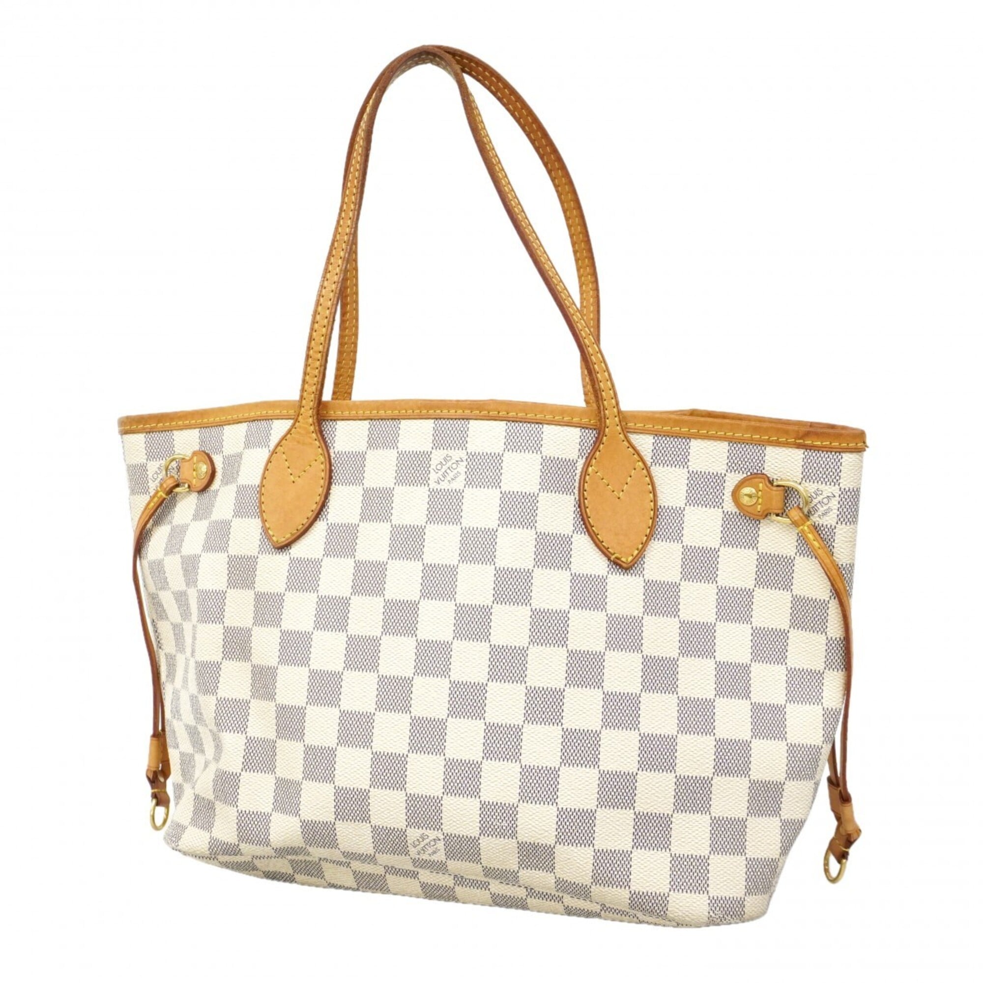 Louis Vuitton White Tote Bag (Pre-Owned)
