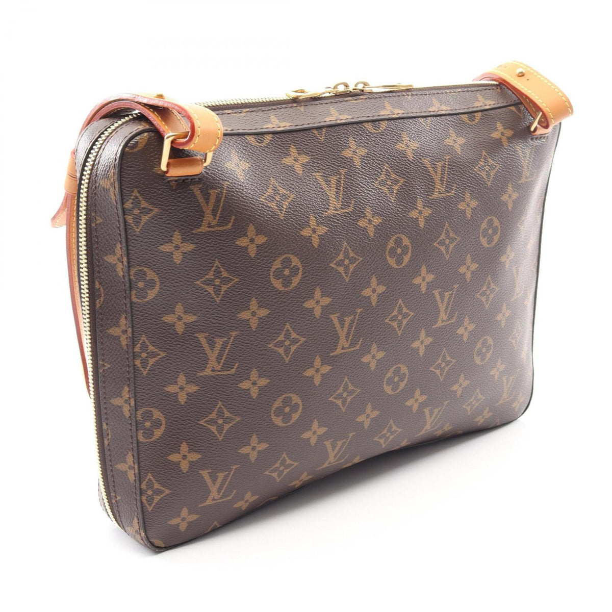 Louis Vuitton Brown Monogram Monogram Handbag Shoulder Bag (Pre-Owned)