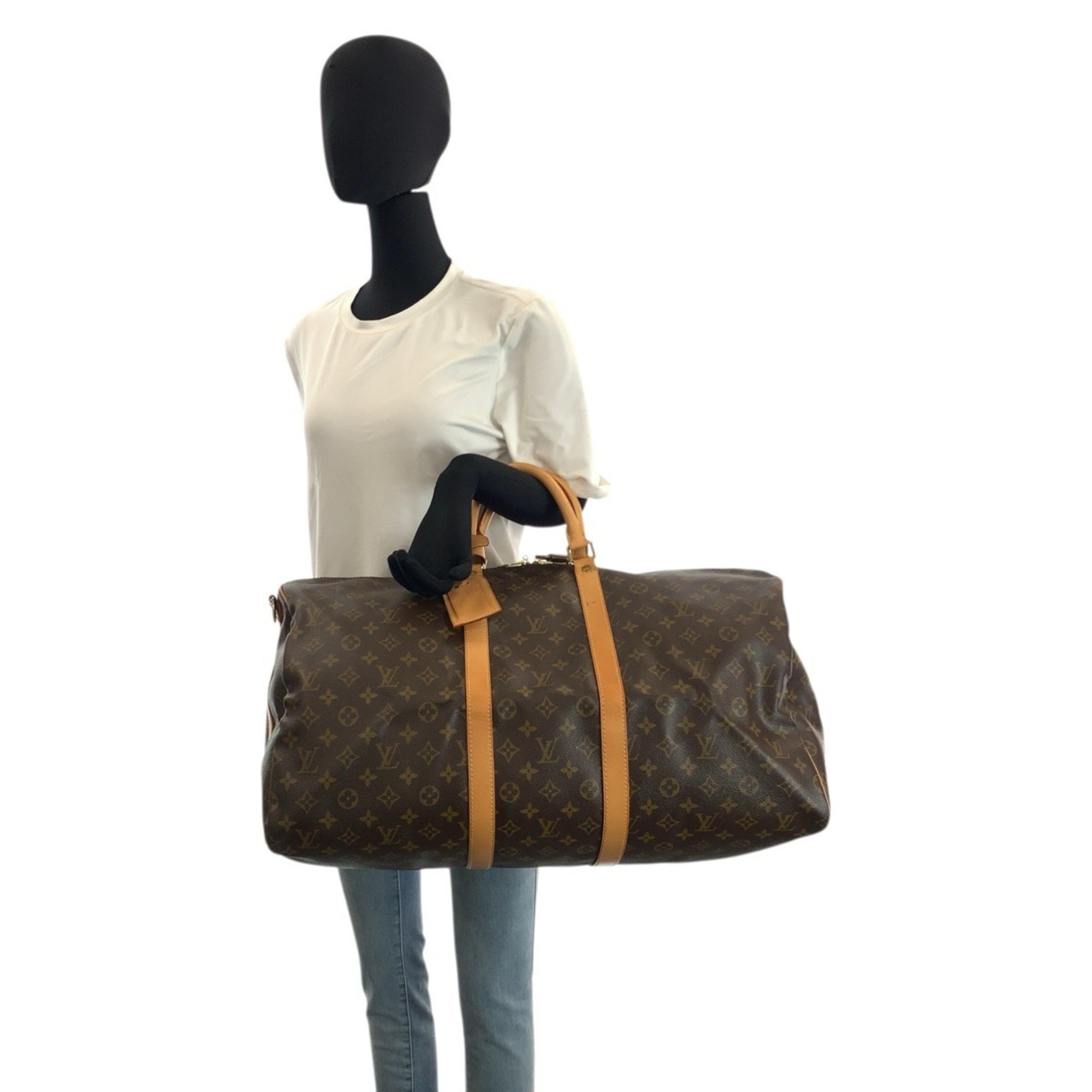 Louis Vuitton Brown Monogram Monogram Boston Bag Shoulder Bag (Pre-Owned)