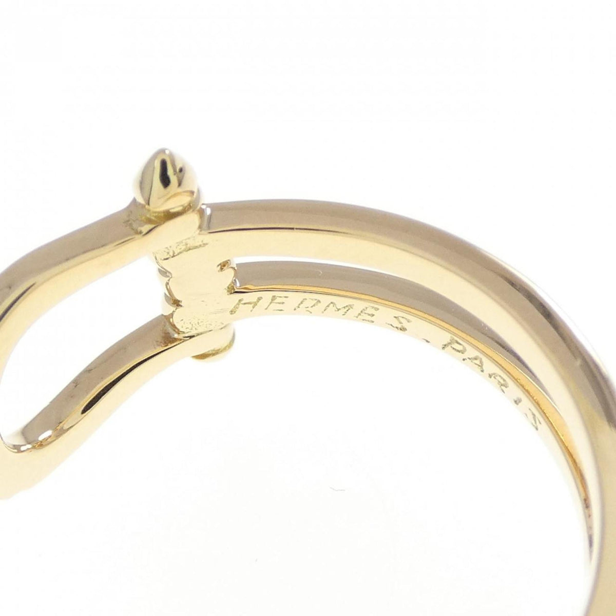 Hermes Yellow Gold (18K) Band Ring (Pre-Owned)