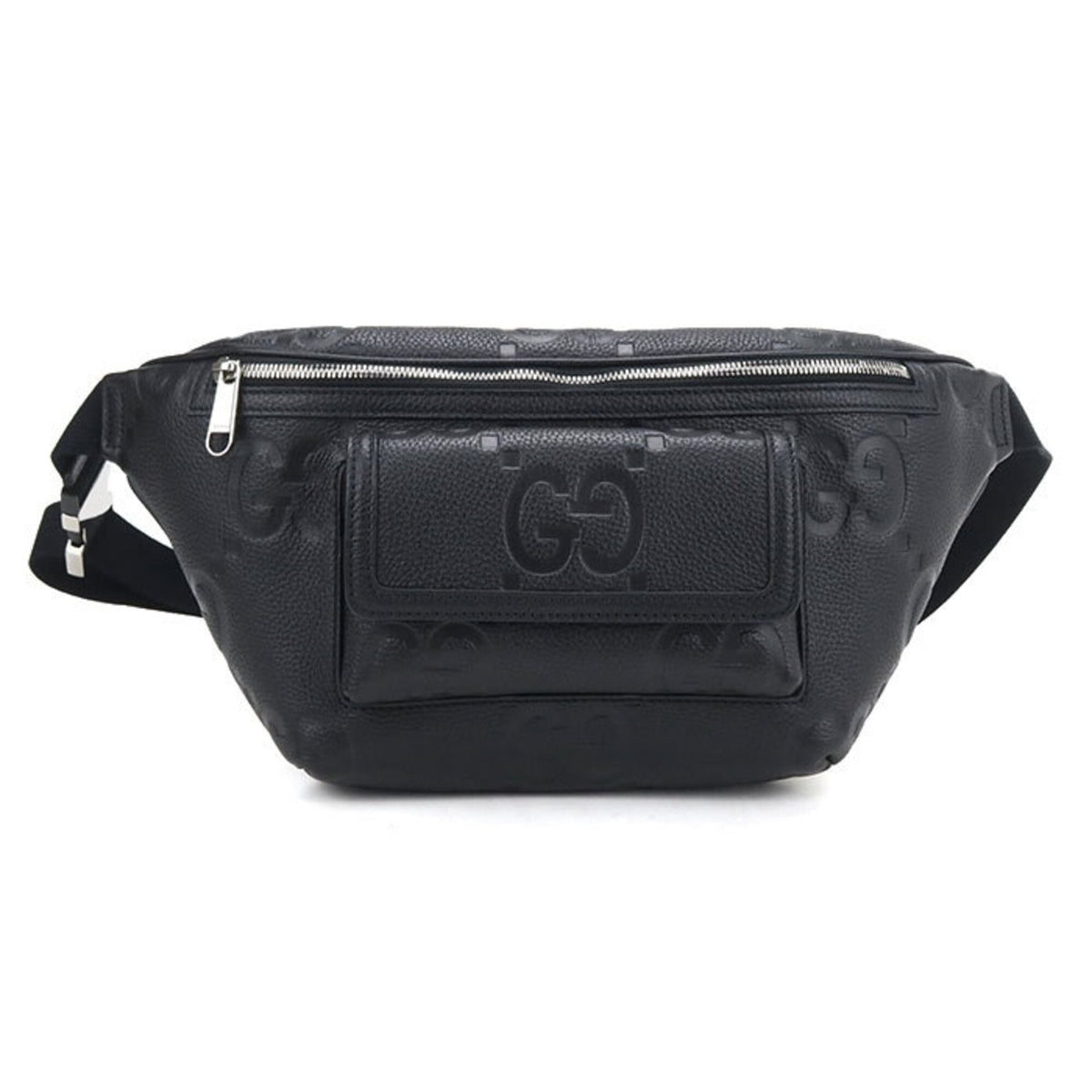 Gucci Black Leather Sling Bag (Pre-Owned)