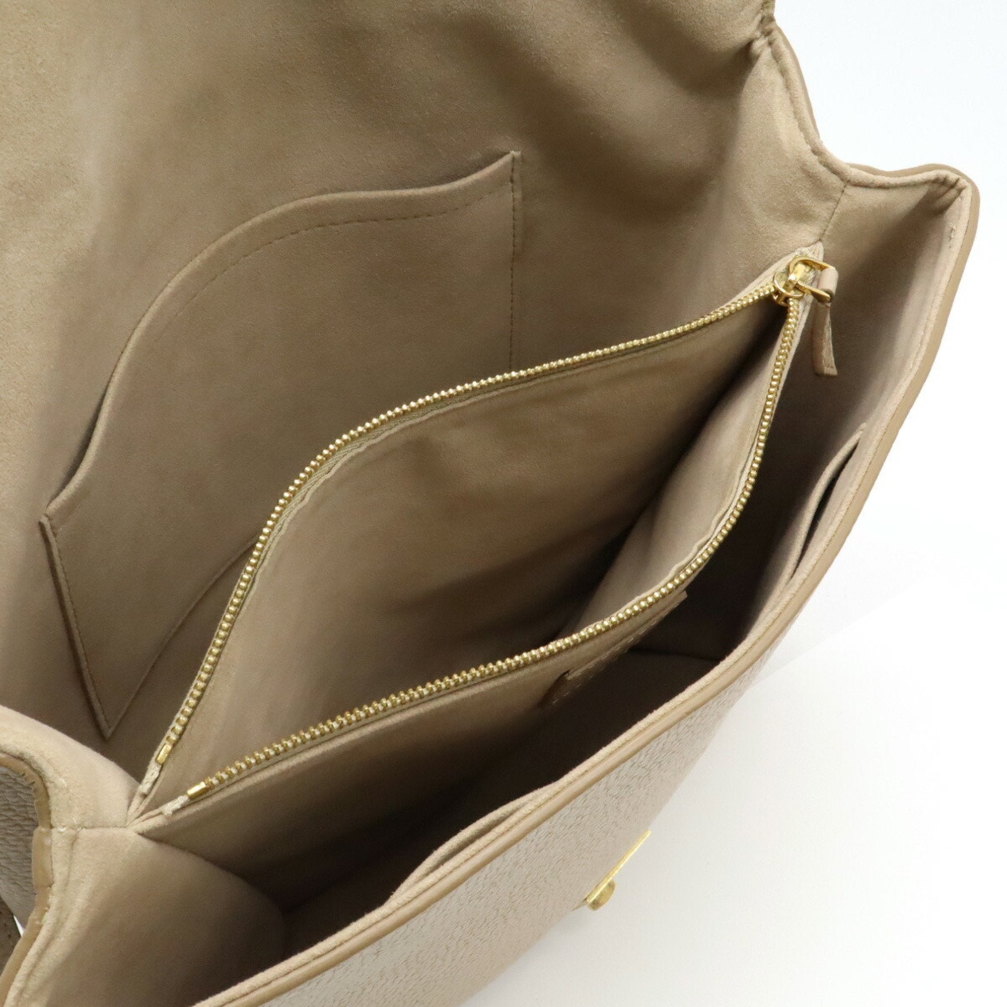Louis Vuitton Galle Leather Handbag Shoulder Bag (Pre-Owned)