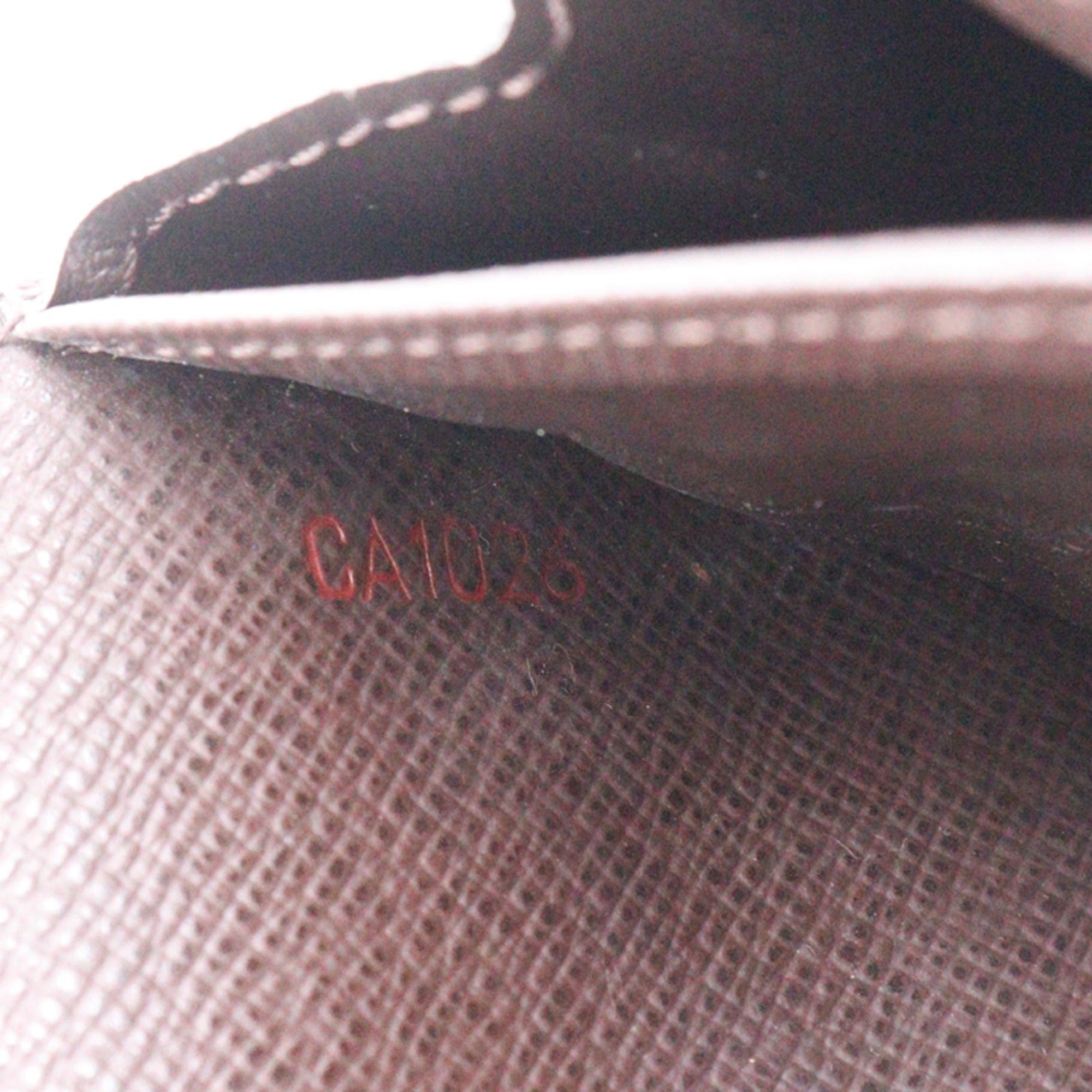 Louis Vuitton Brown Damier Canvas Long Wallet (Bi-Fold) (Pre-Owned)