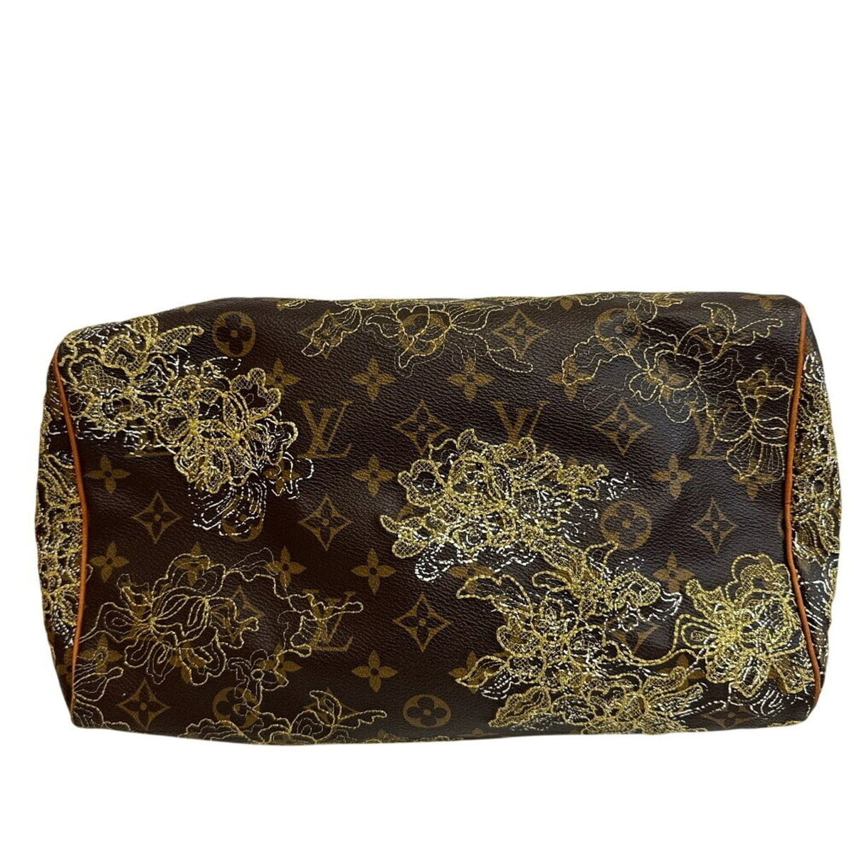 Louis Vuitton Brown Monogram Leather Boston Bag Handbag (Pre-Owned)