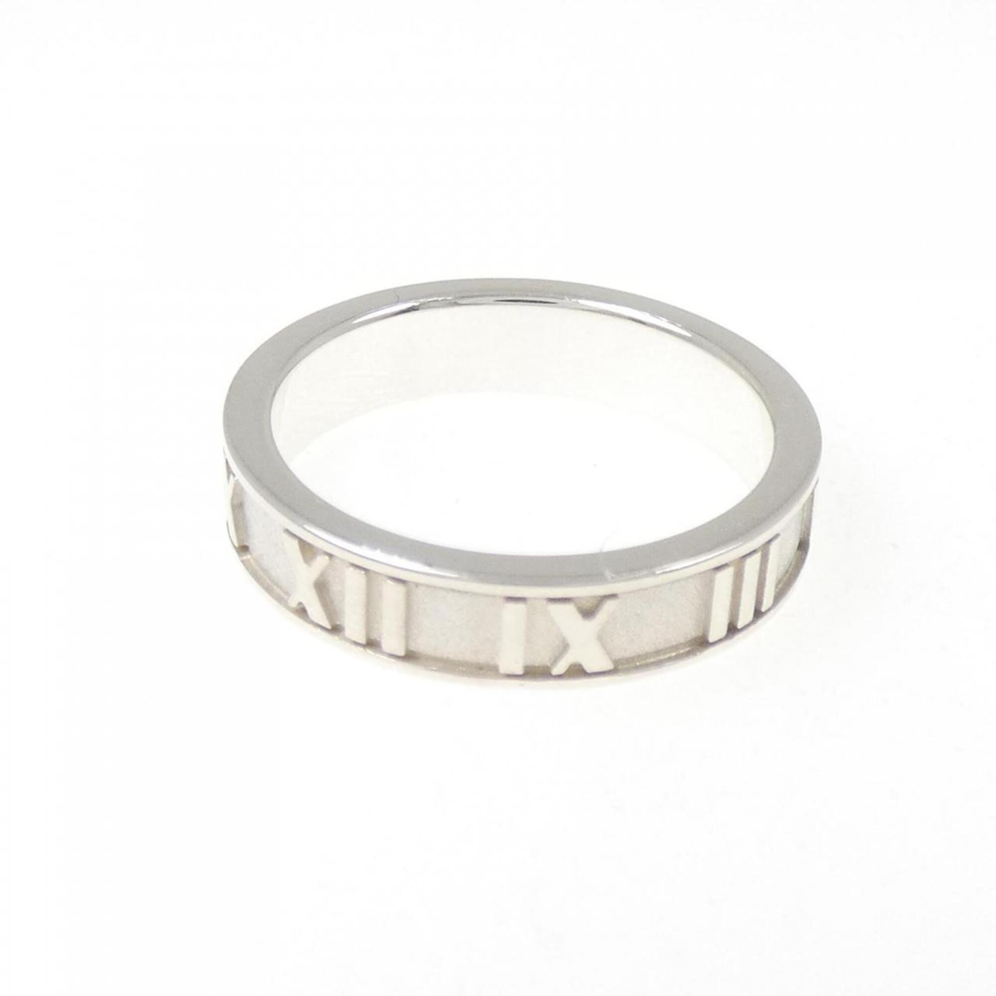 Tiffany Silver Silver 925 Band Ring (Pre-Owned)