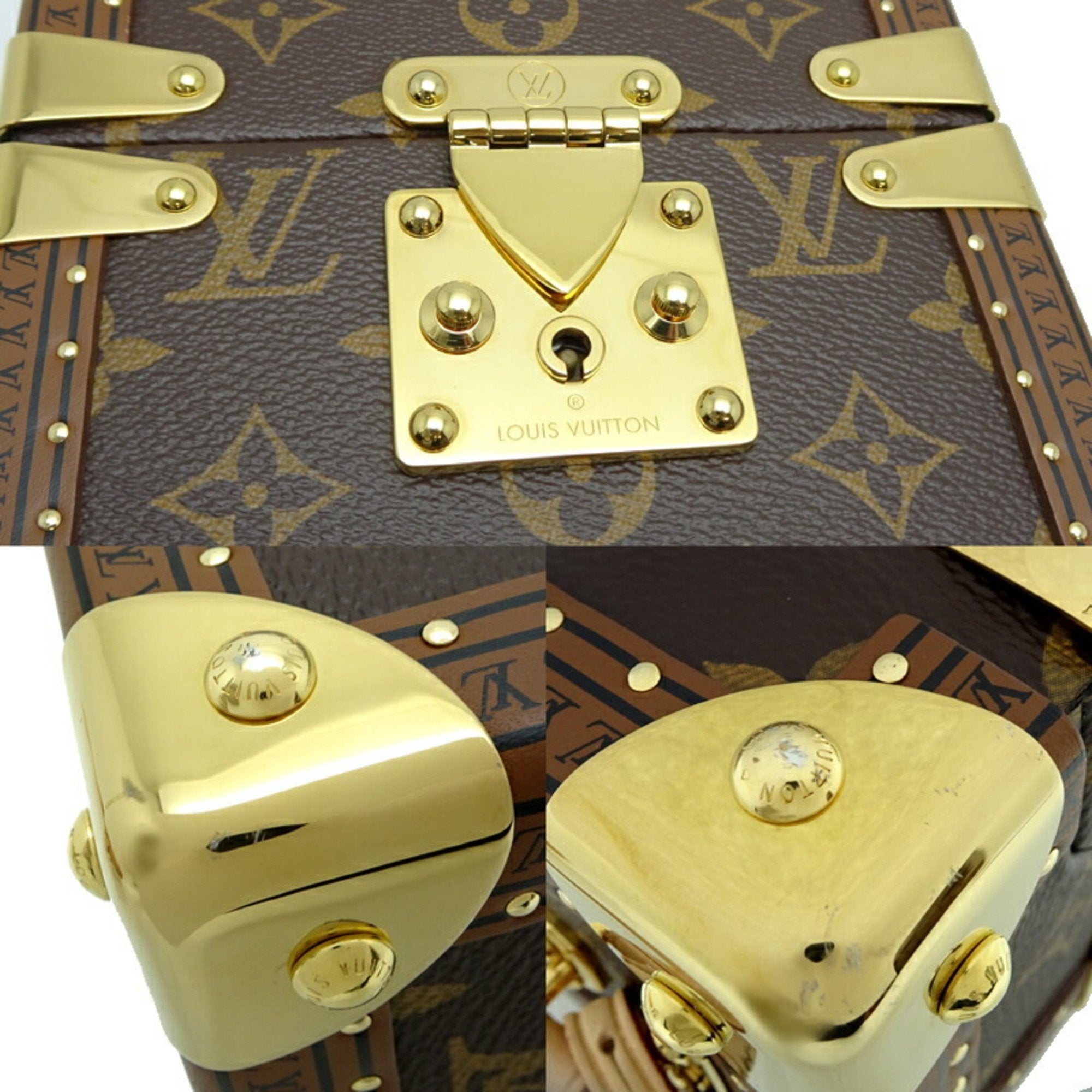Louis Vuitton Brown Monogram Handbag (Pre-Owned)