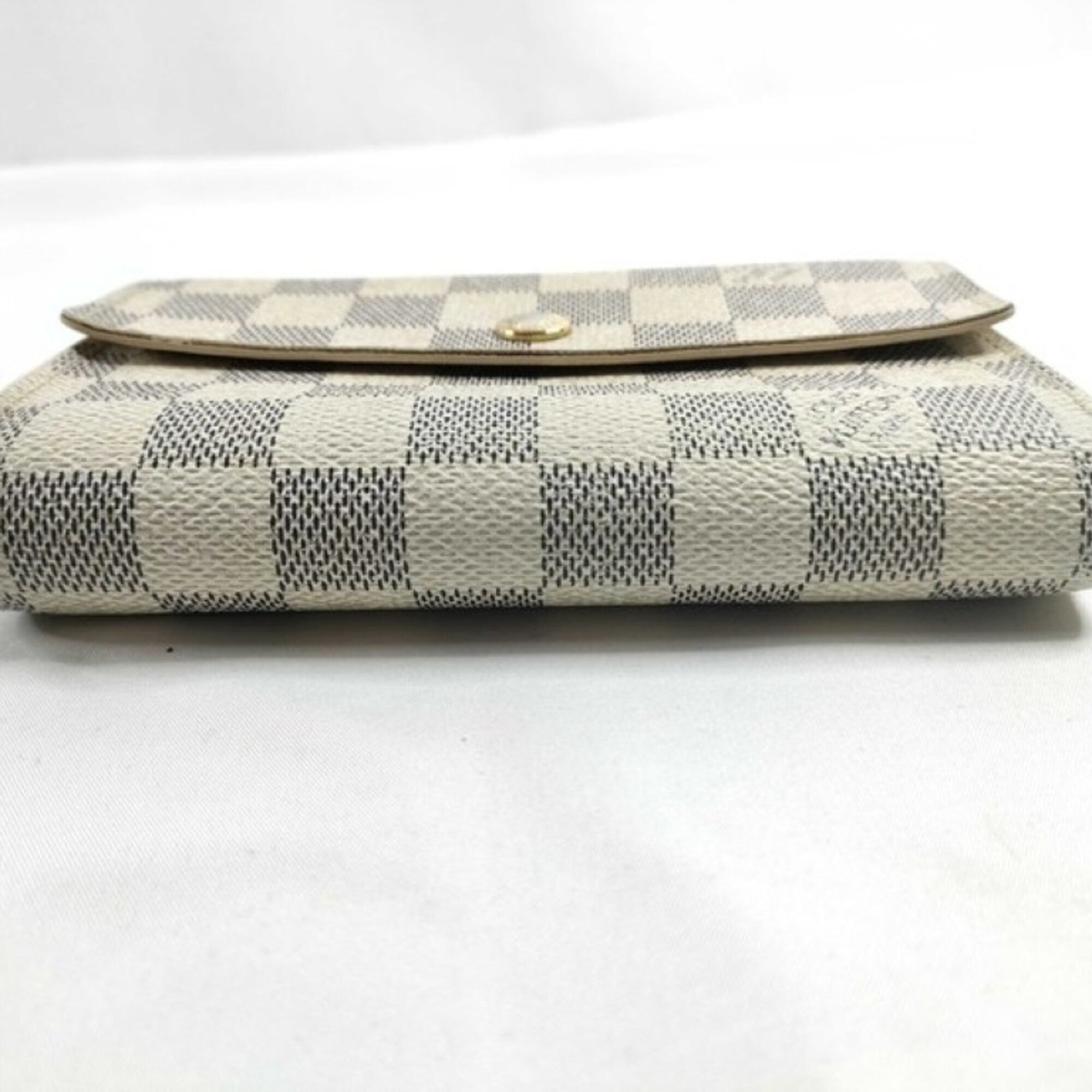 Louis Vuitton Damier Azur Damier Azur Wallet (Tri-Fold) (Pre-Owned)