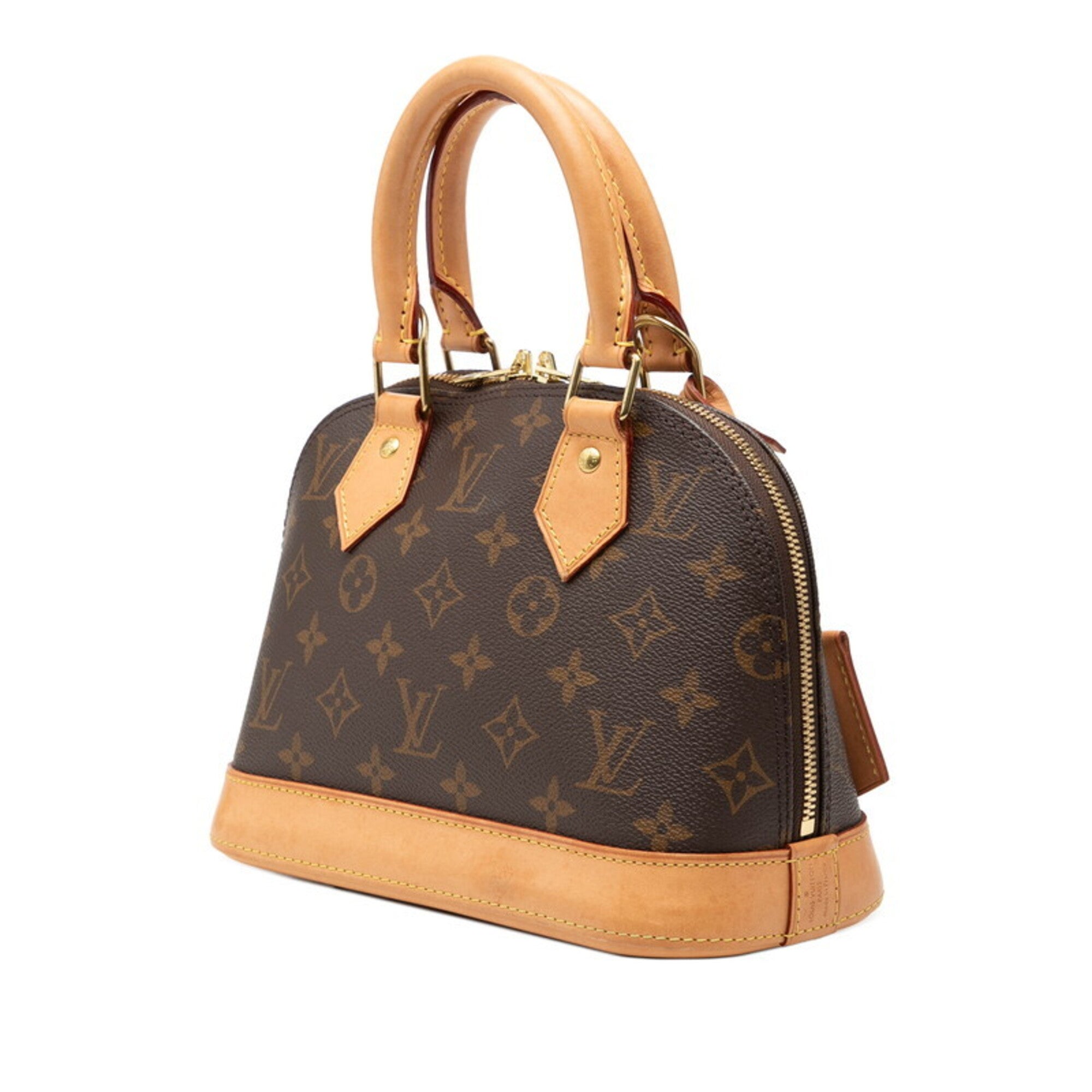 Louis Vuitton Monogram Brown Pvc Leather Handbag Shoulder Bag (Pre-Owned)