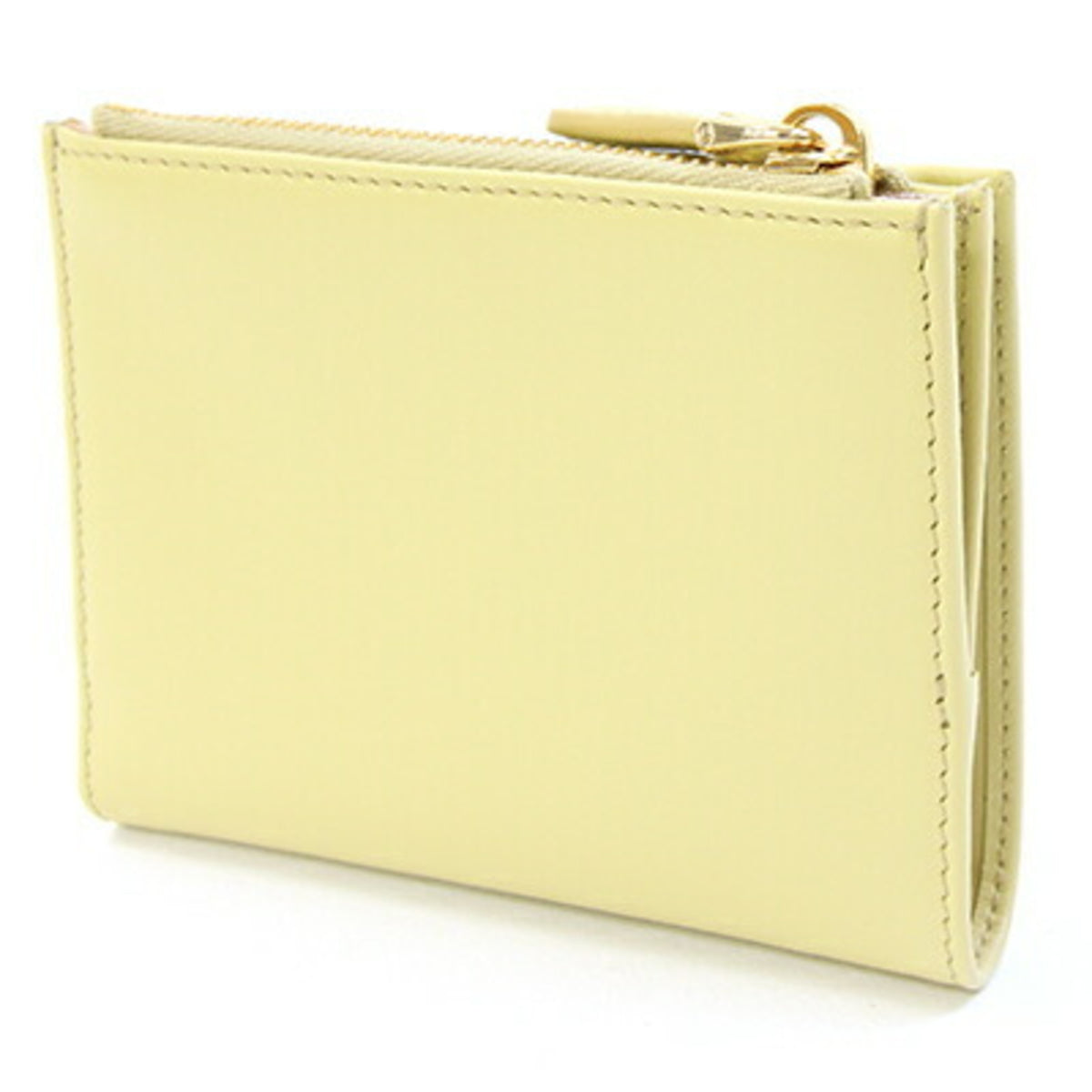 Prada Yellow Leather Wallet (Bi-Fold) (Pre-Owned)