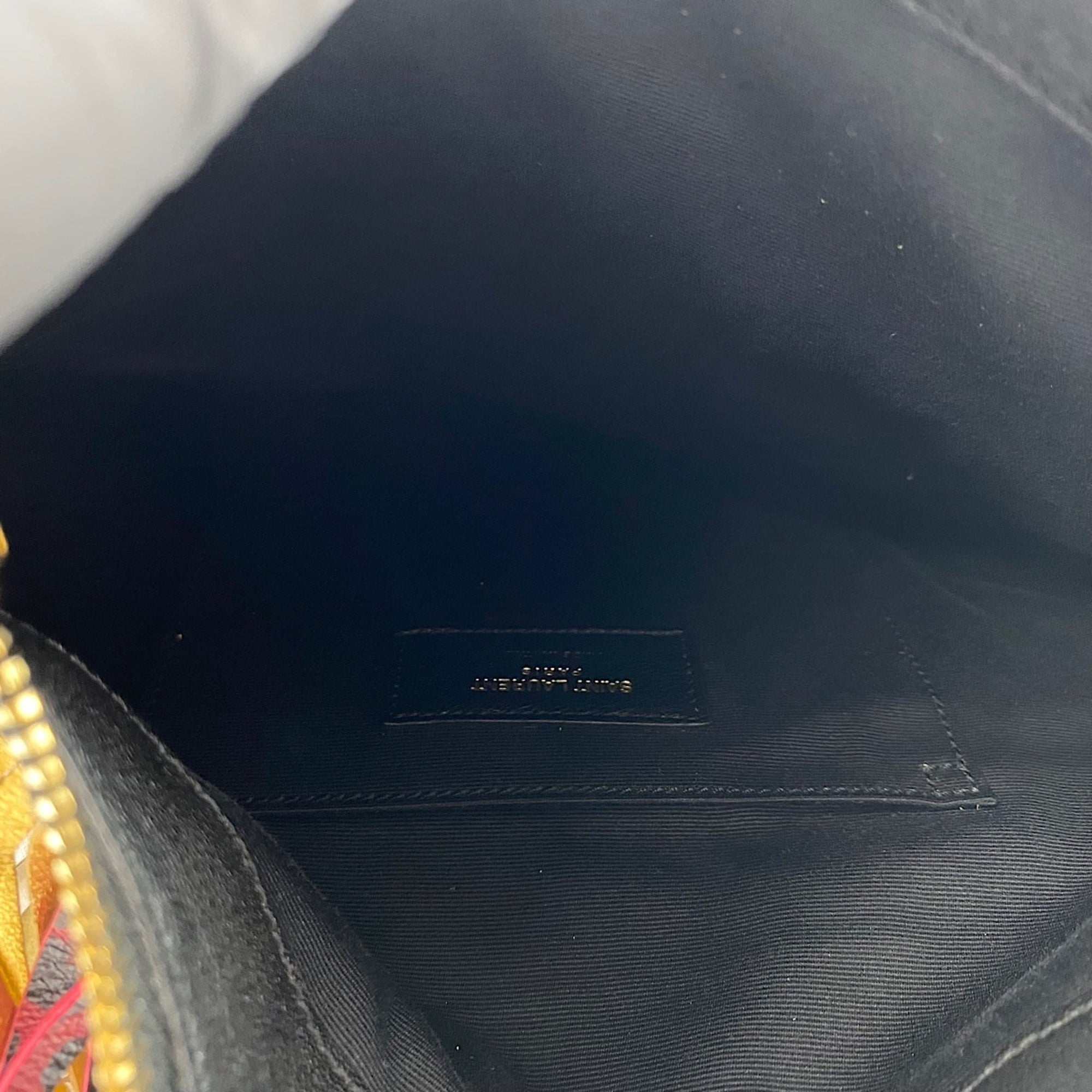 Yves Saint Laurent Clear Multi-Color Shoulder Bag (Pre-Owned)