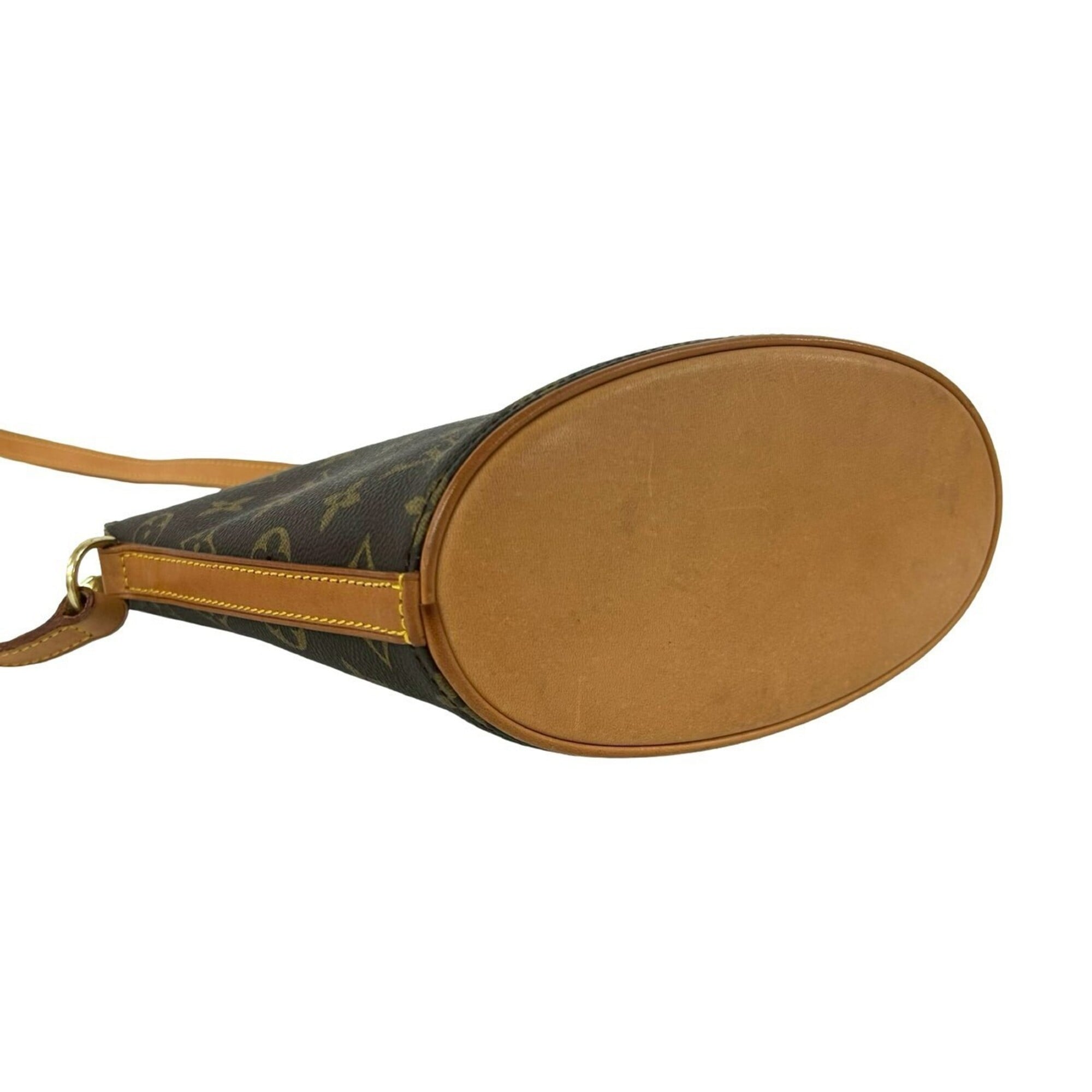 Louis Vuitton Brown Pvc Leather Pochette Shoulder Bag (Pre-Owned)