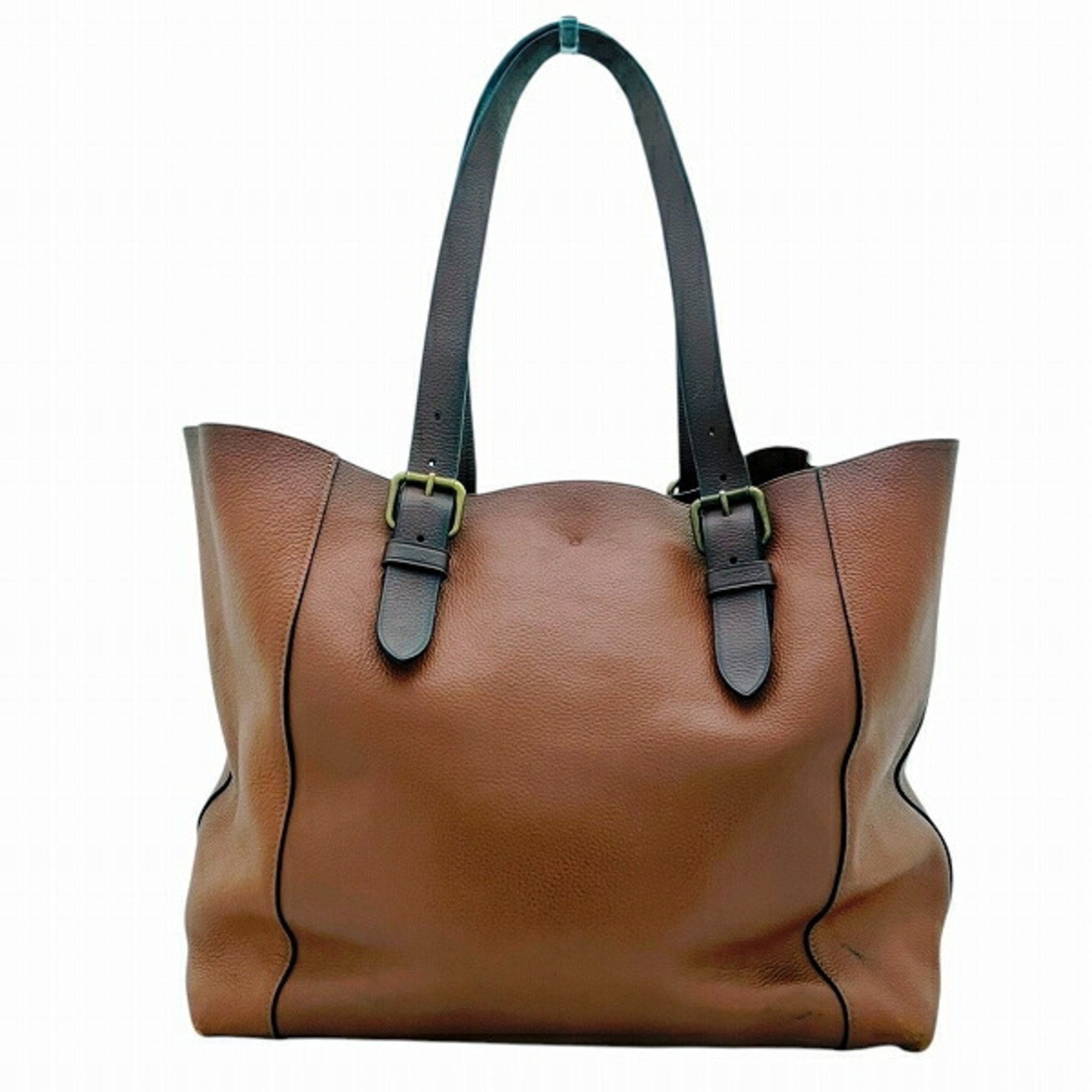 Coach Brown Leather Tote Bag (Pre-Owned)
