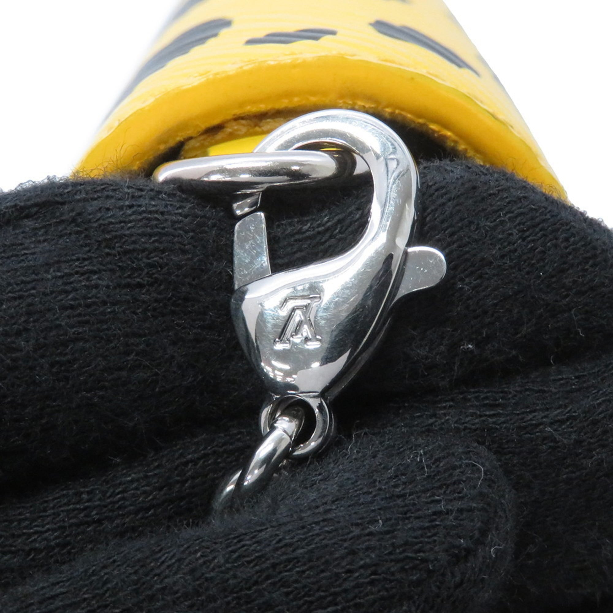Louis Vuitton Noir Yellow Epi Leather Chain/Shoulder Wallet (Pre-Owned)