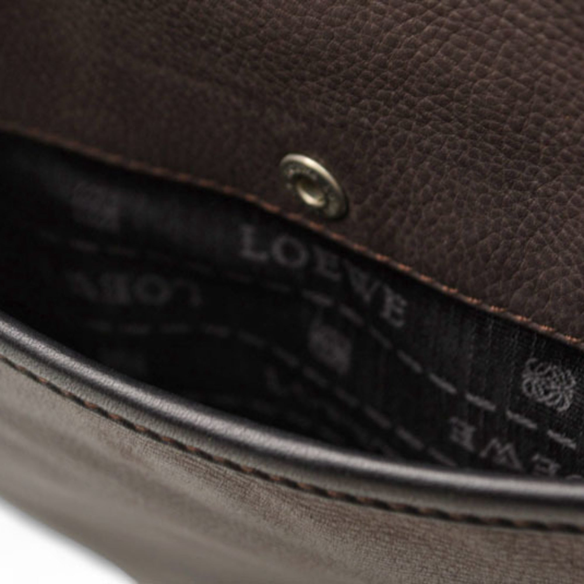 Loewe Dark Brown Shoulder Bag (Pre-Owned)