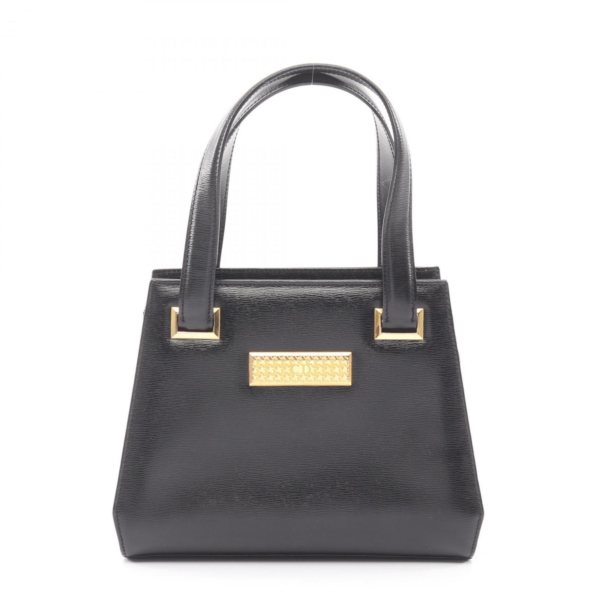 Christian Dior Black Leather Handbag (Pre-Owned)