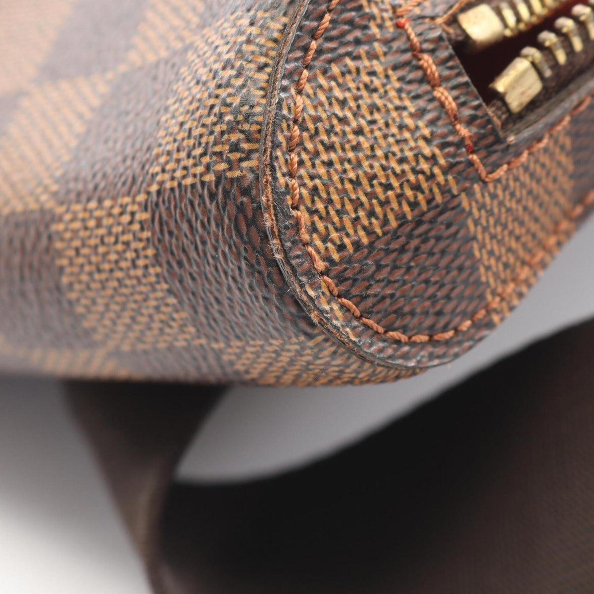 Louis Vuitton Brown Coated Canvas Fanny Pack Sling Bag (Pre-Owned)
