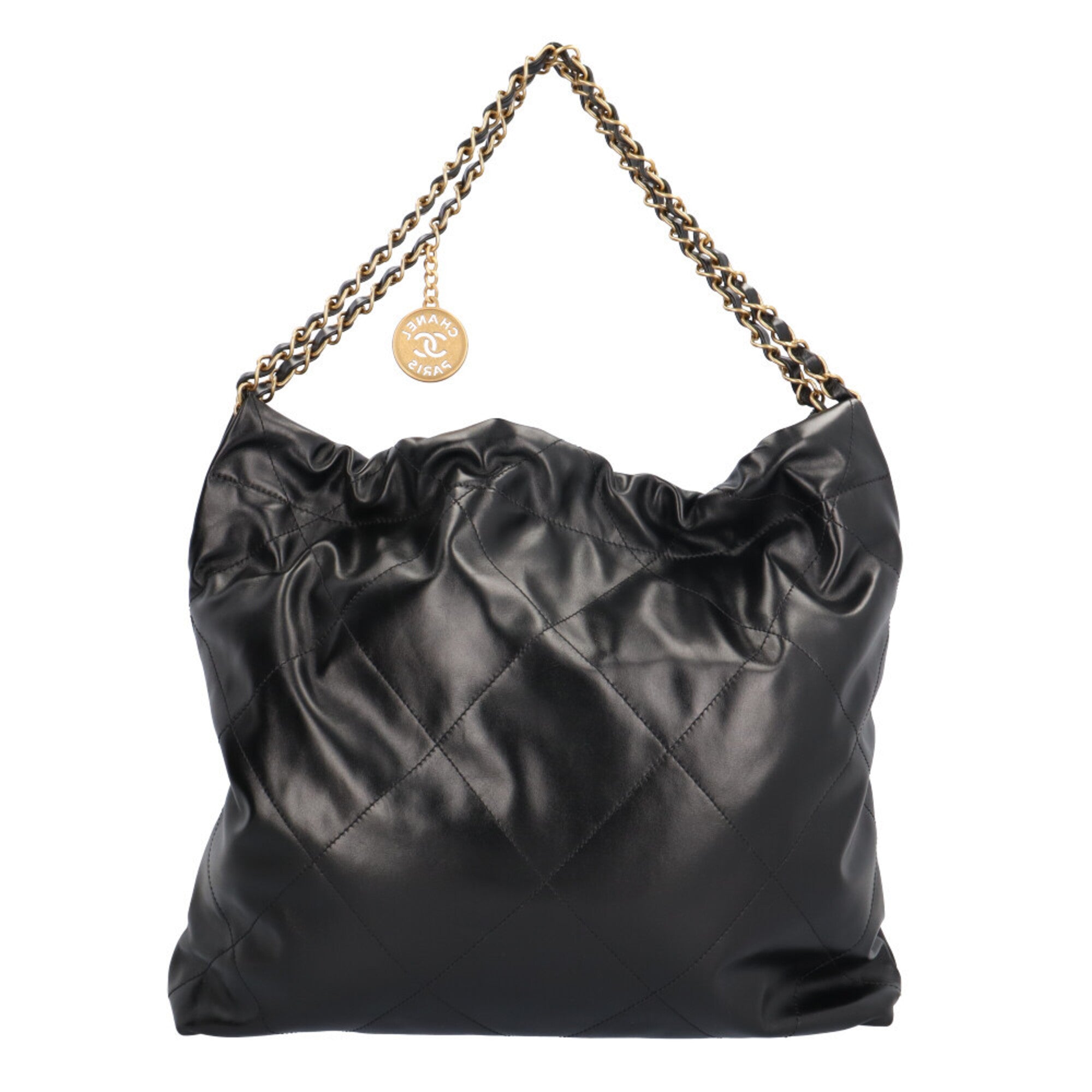 Chanel Black Pouch Shoulder Bag (Pre-Owned)