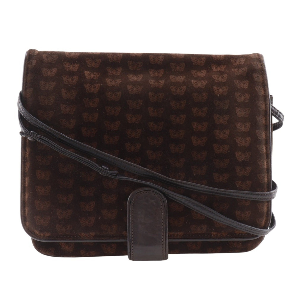 Bottega Veneta Brown Suede Shoulder Bag Tote Bag (Pre-Owned)
